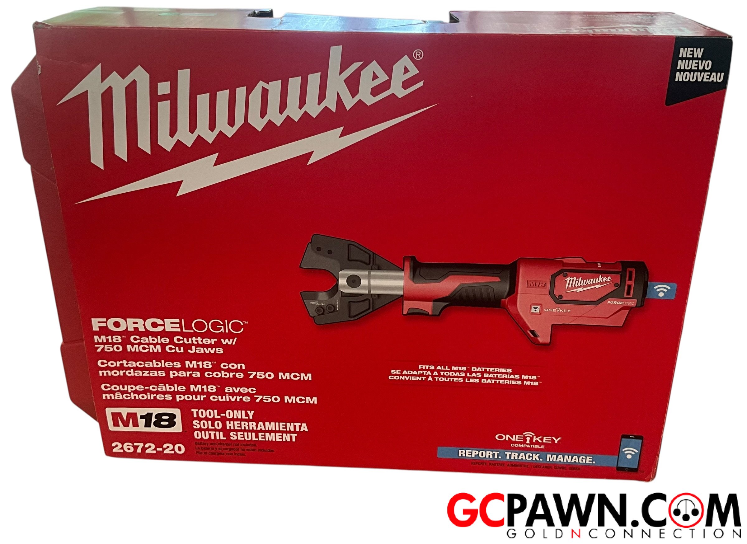 View product details for Milwaukee - Cordless hand tools - 2672-20 - Cable cutter
