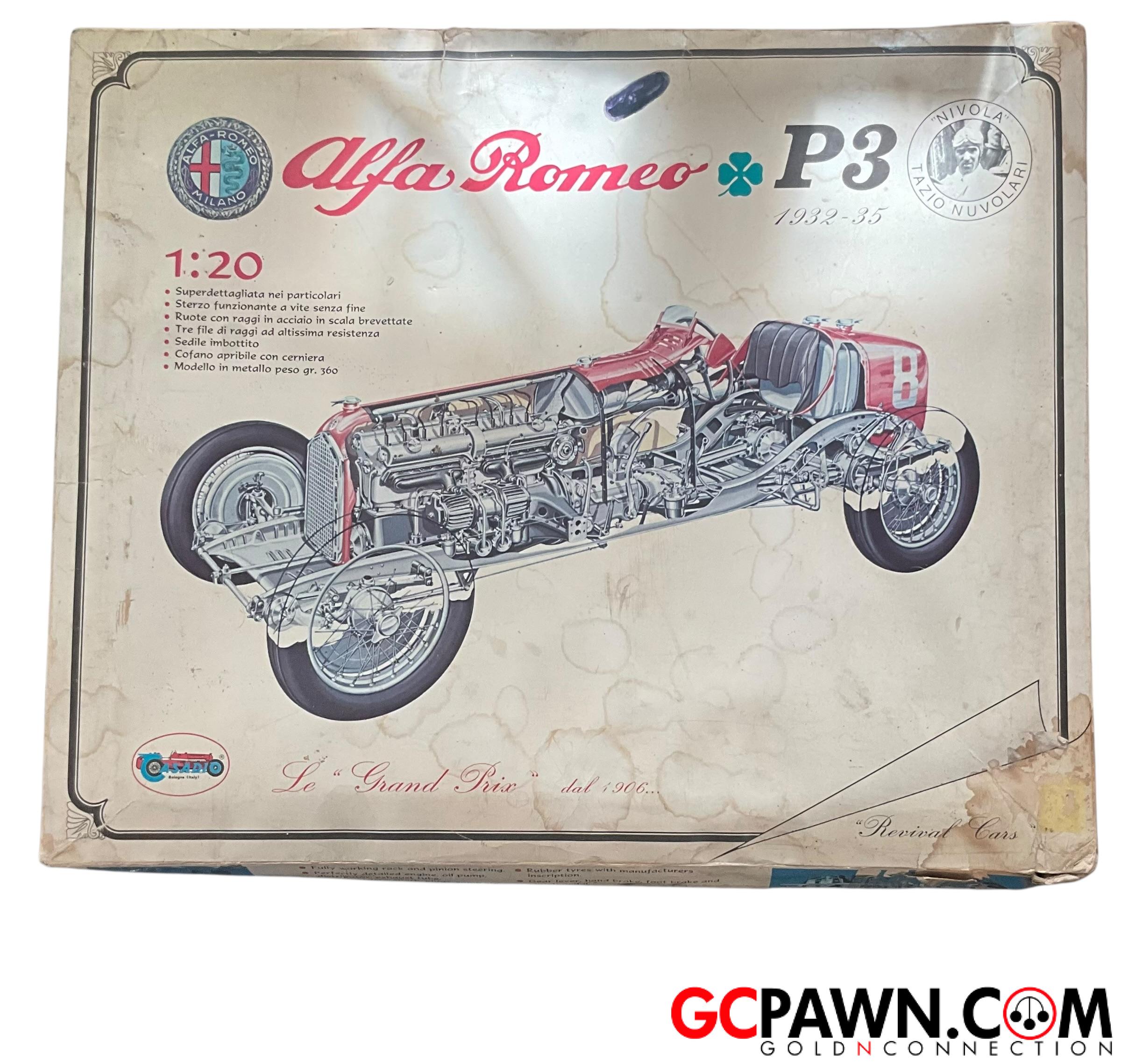View product details for Revival - Model Car - Alpha Romeo P3