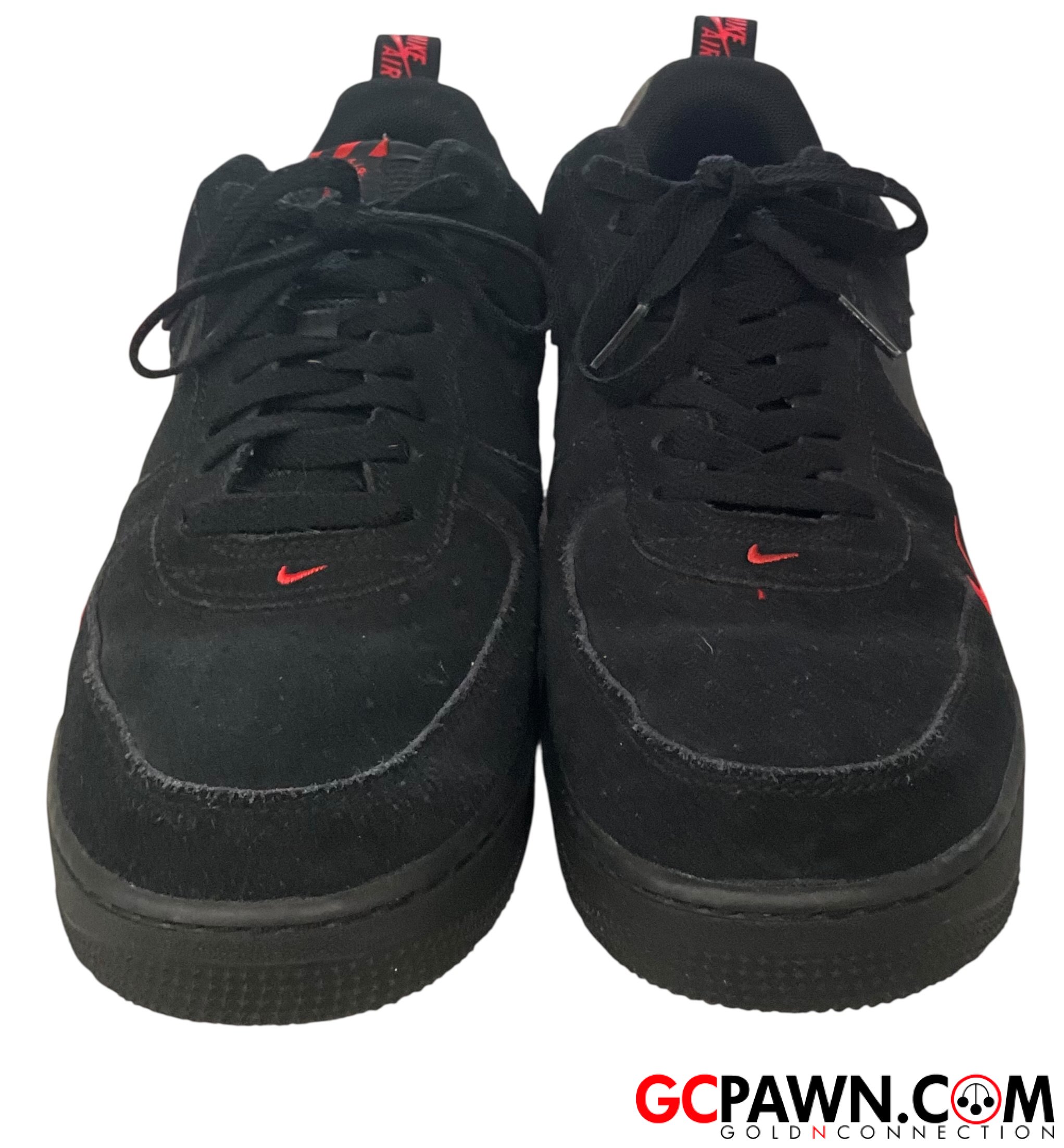 View product details for Nike - Shoes - Air Force 1 '07 LV8 Reflective Swoosh - Black