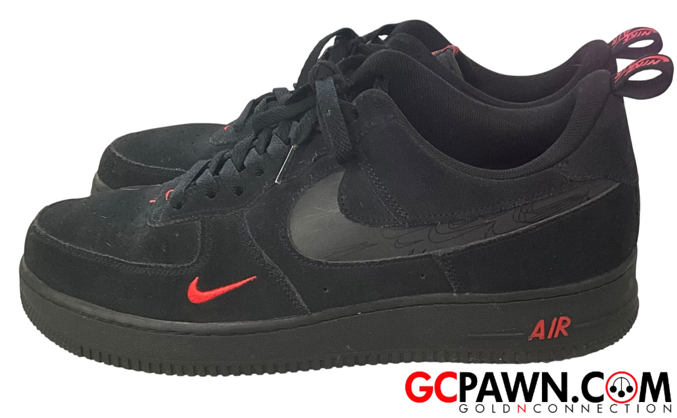 Nike - Air Force 1 '07 LV8 Reflective Swoosh - Black