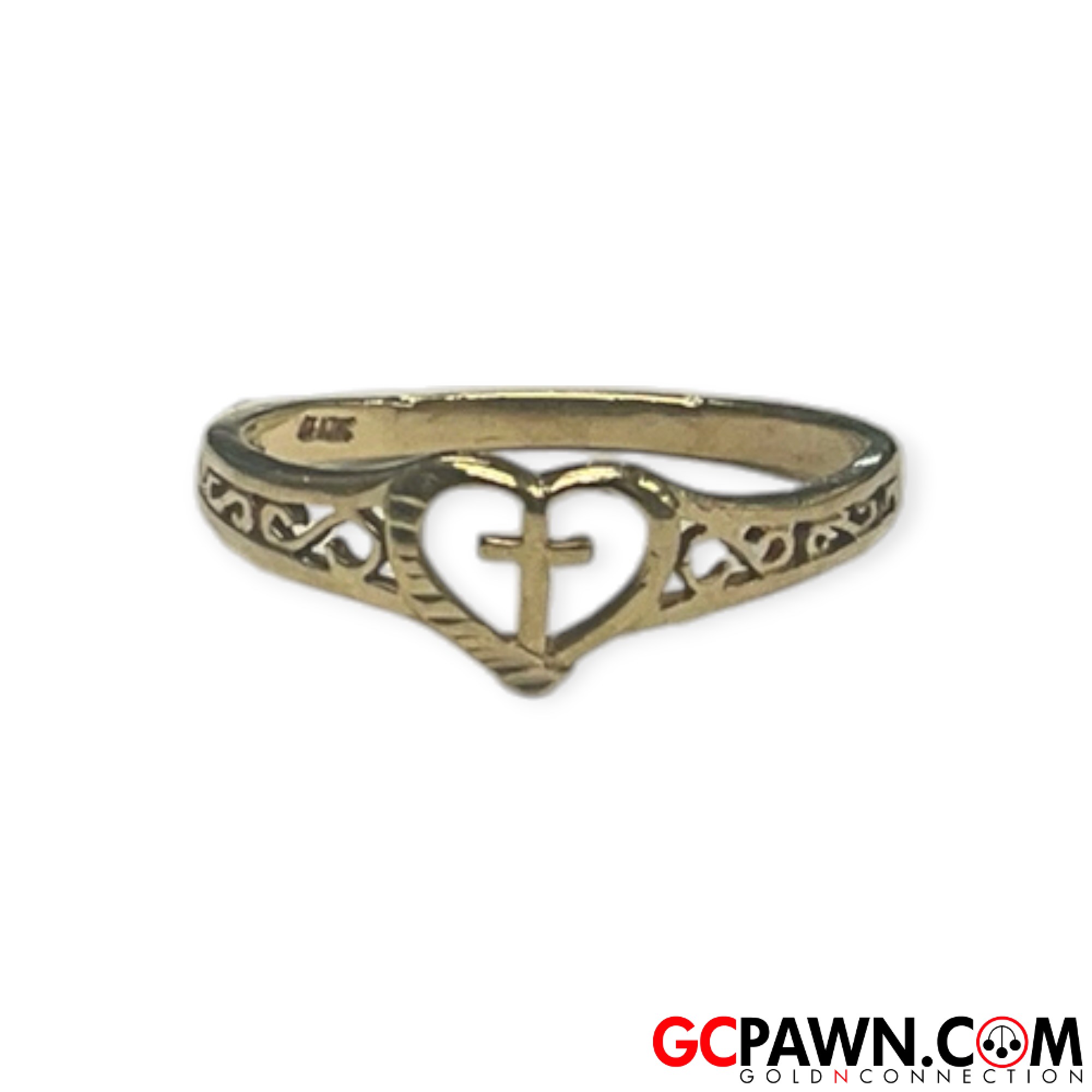 Women's Fashion Ring 10kt Yellow Gold 