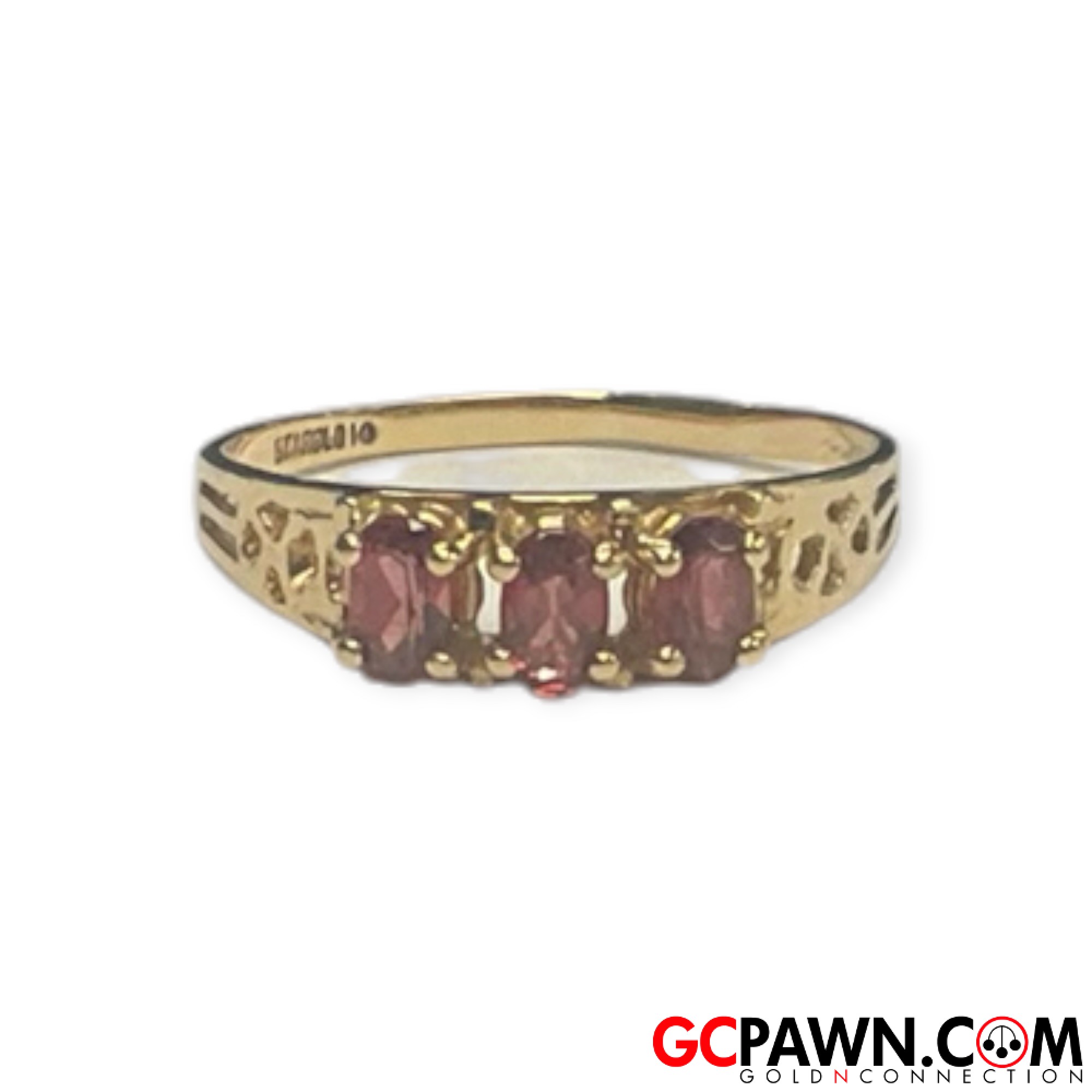 Women's Fashion Ring 10kt Yellow Gold 