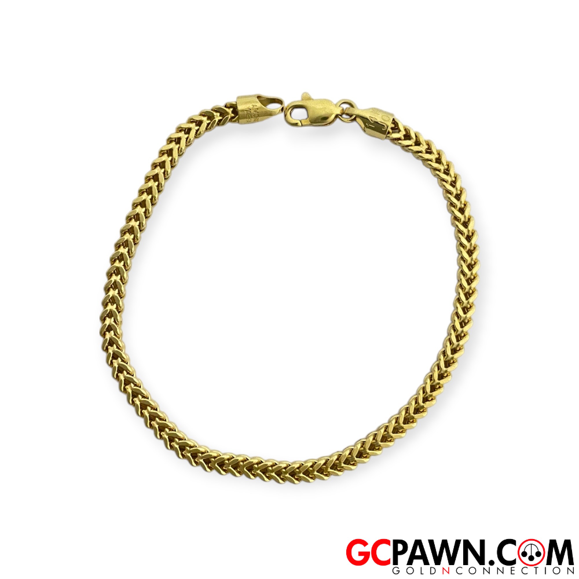 Unisex Bracelet 14kt Yellow Gold 