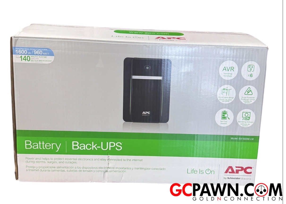 View product details for APC - Battery backup - BX1600M-LM - Battery Back-UPS