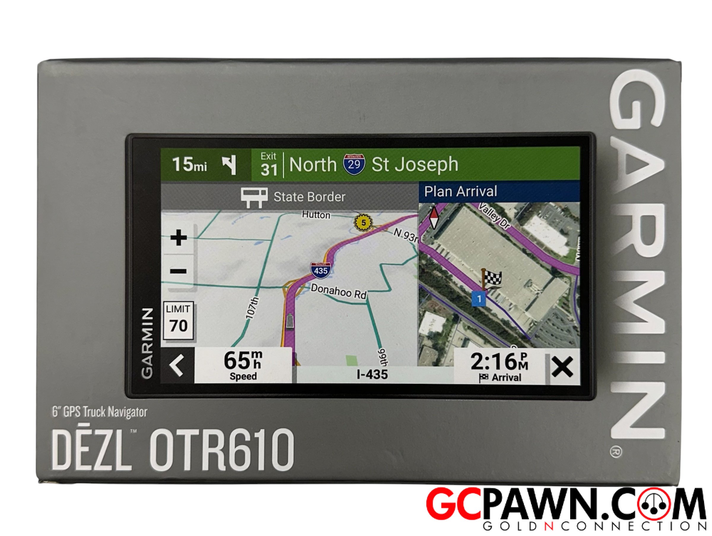 View product details for Garmin - GPS - Dezl otr610