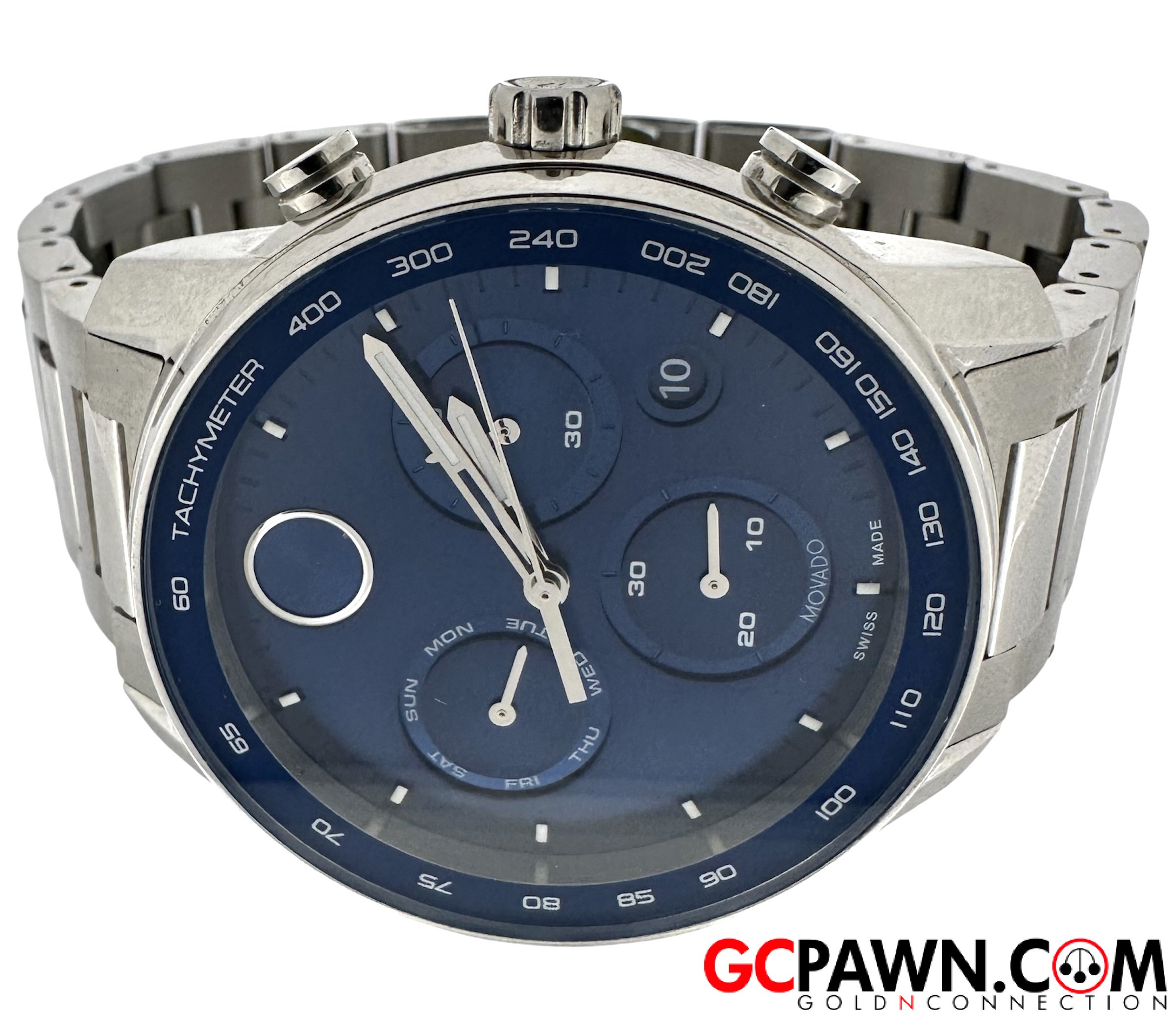 View product details for Movado - Wrist watch - mb 01.1.14.1683 - Bold Verso