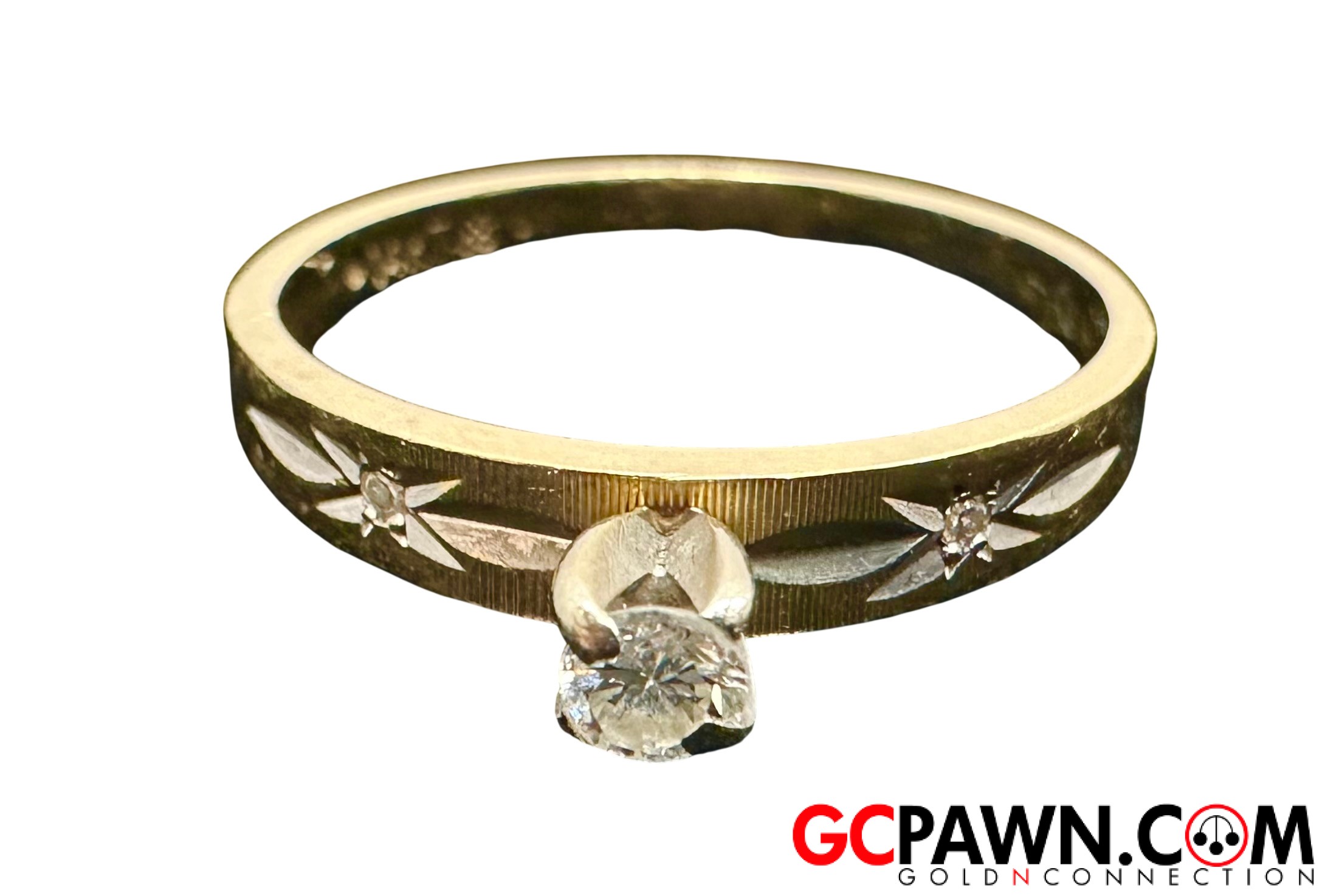 View product details for Women's Cluster ring 14kt Yellow and White Gold 