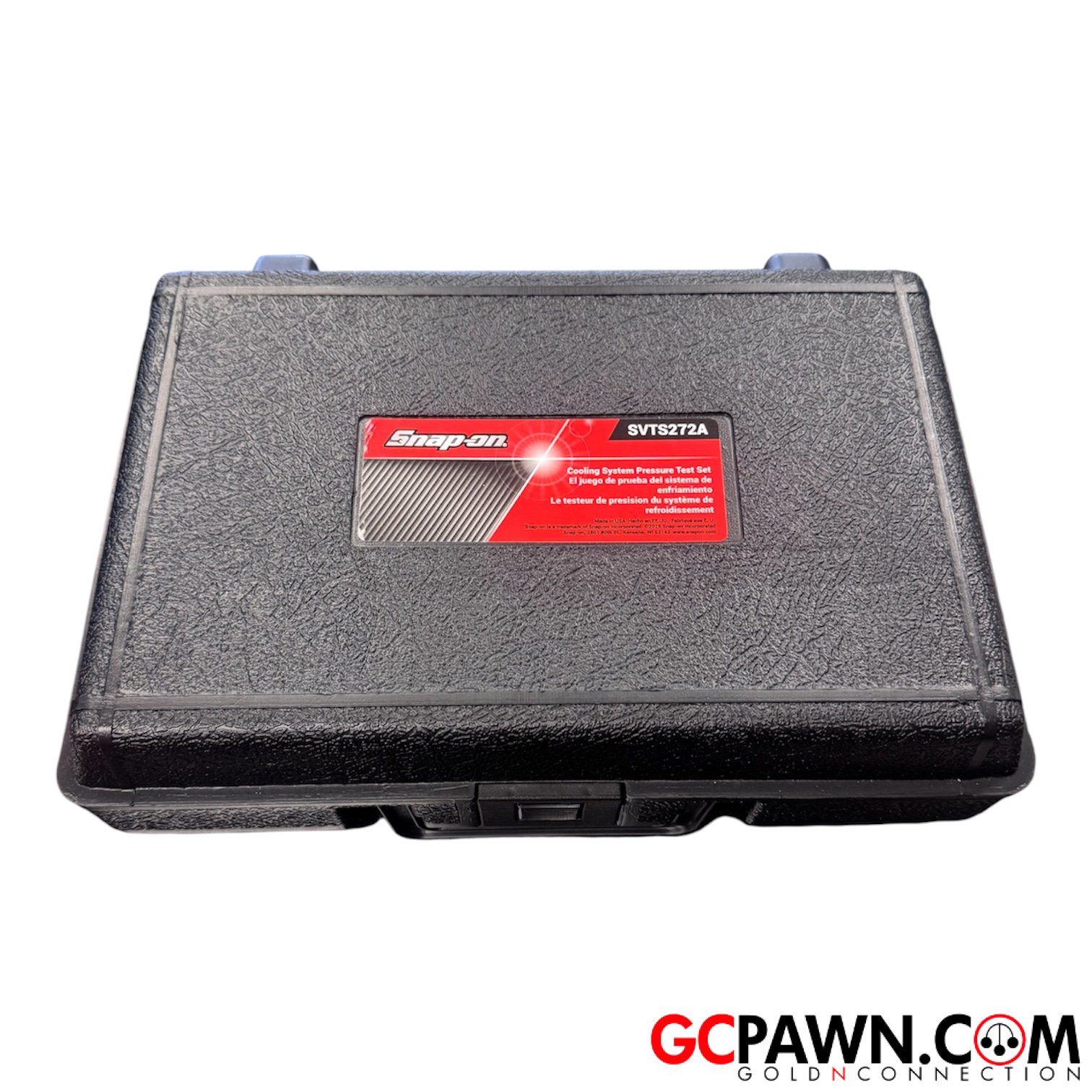 View product details for Snap-on - Auto service tools - SVTS272A - Cooling System Pressure Tester Kit