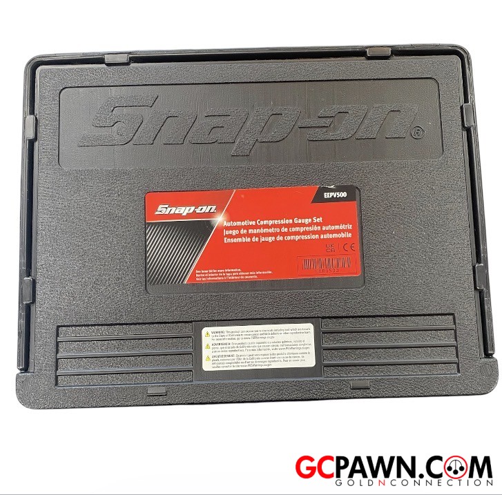 View product details for Snap-on - Auto service tools - EEPV500 - Automotive Diagnostic Compression Gauge Set