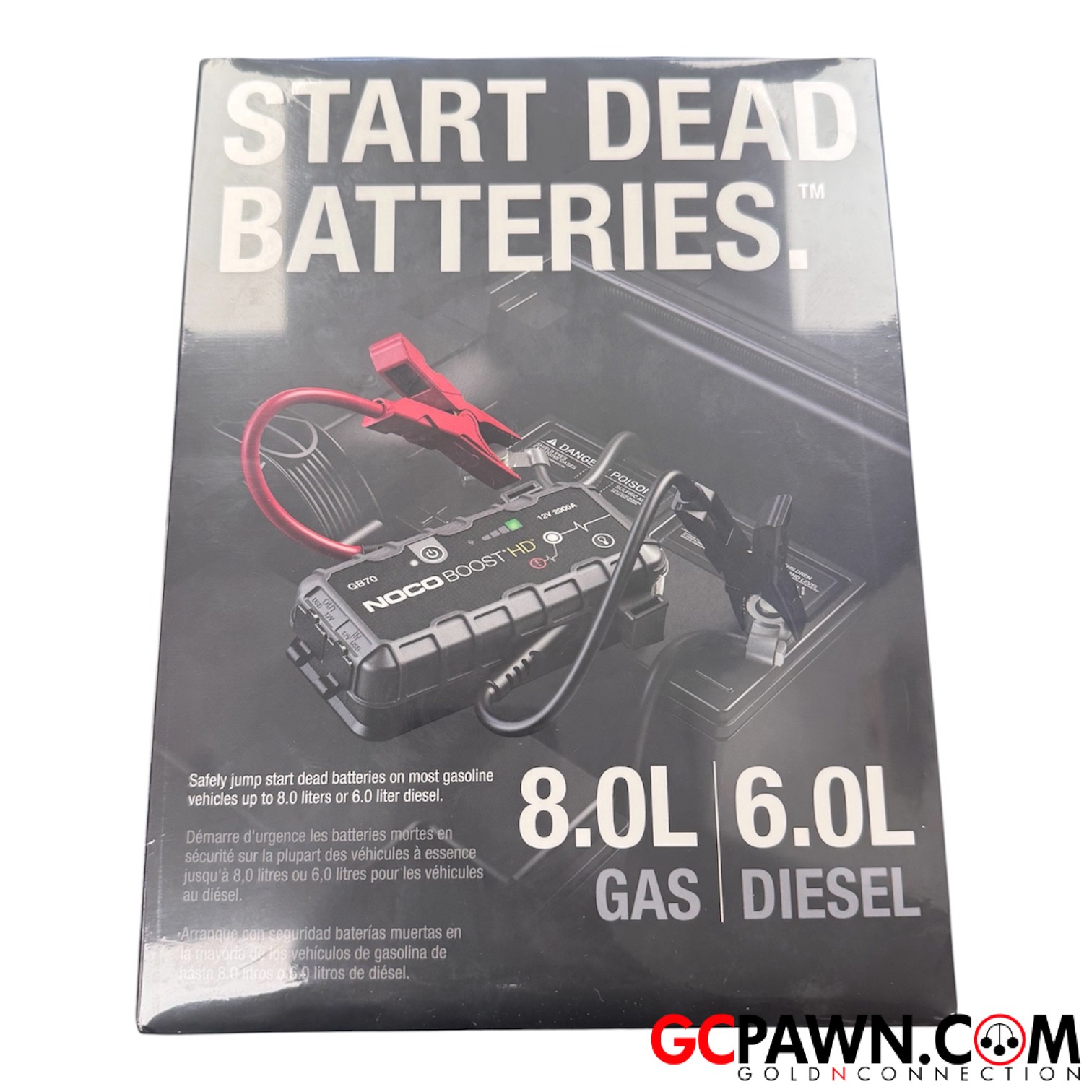 View product details for Noco - Auto service tools - GB70 - Boost HD