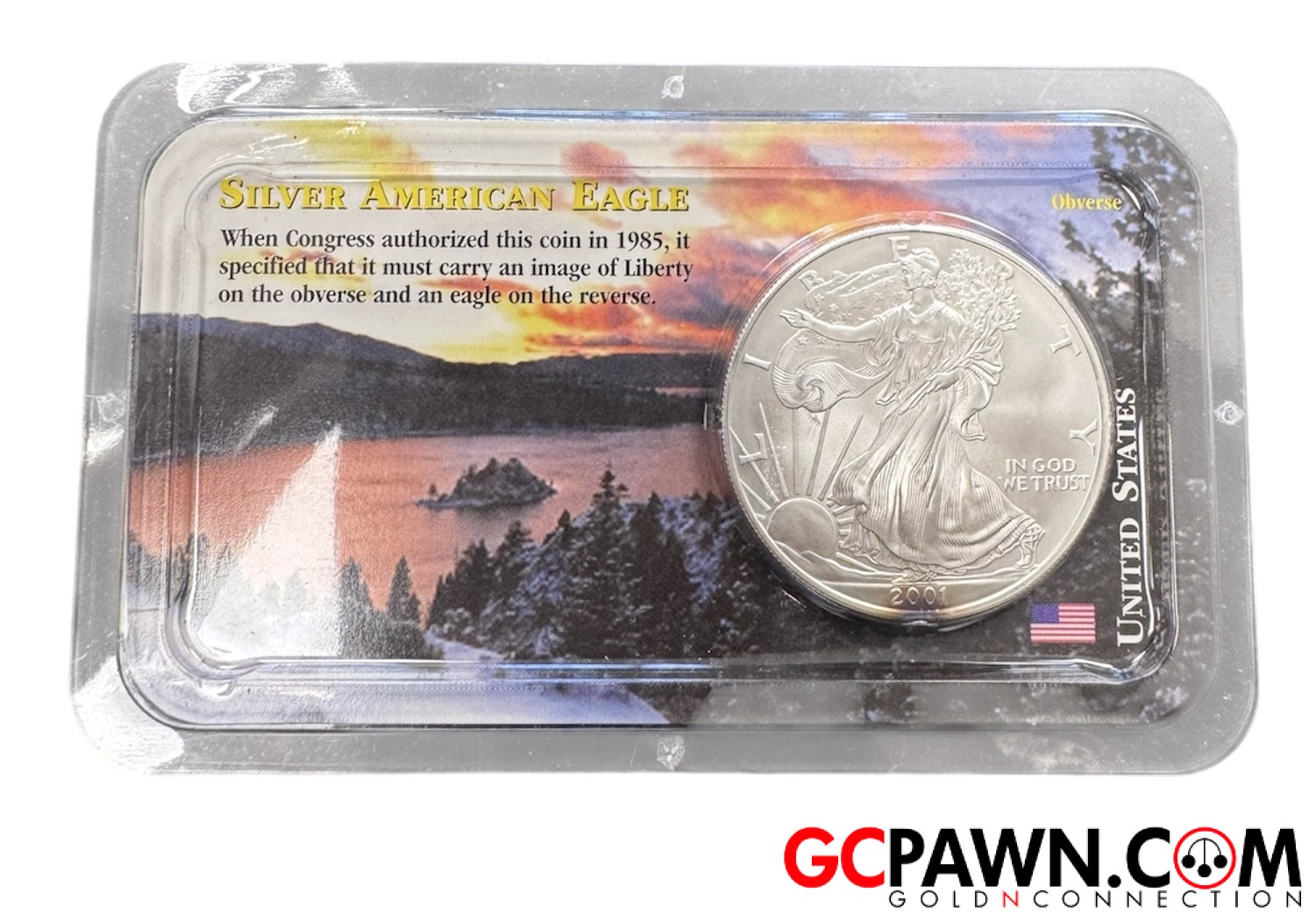 View product details for United States of America - Silver coin - $1