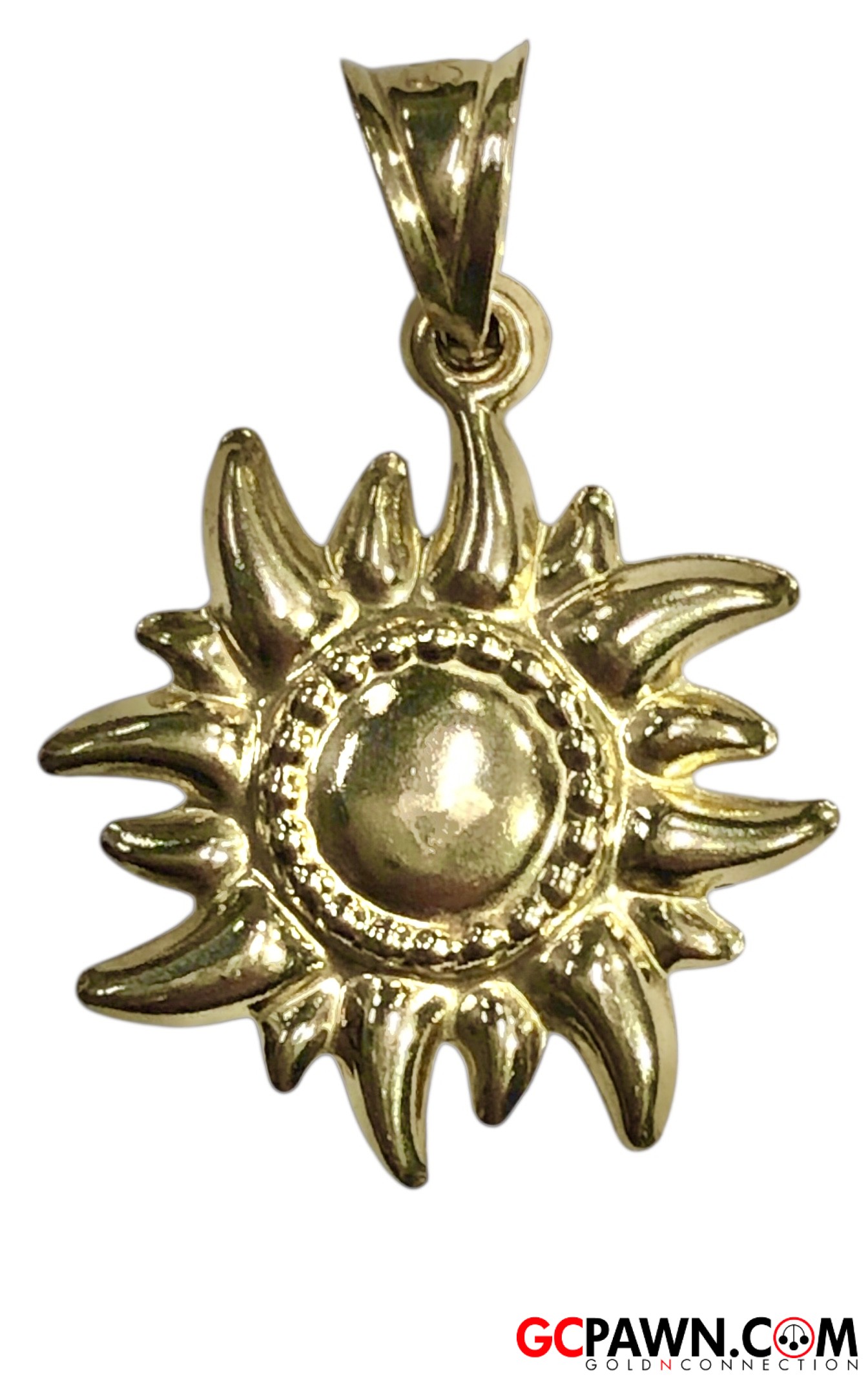 Unisex Charm 14kt Yellow Gold 