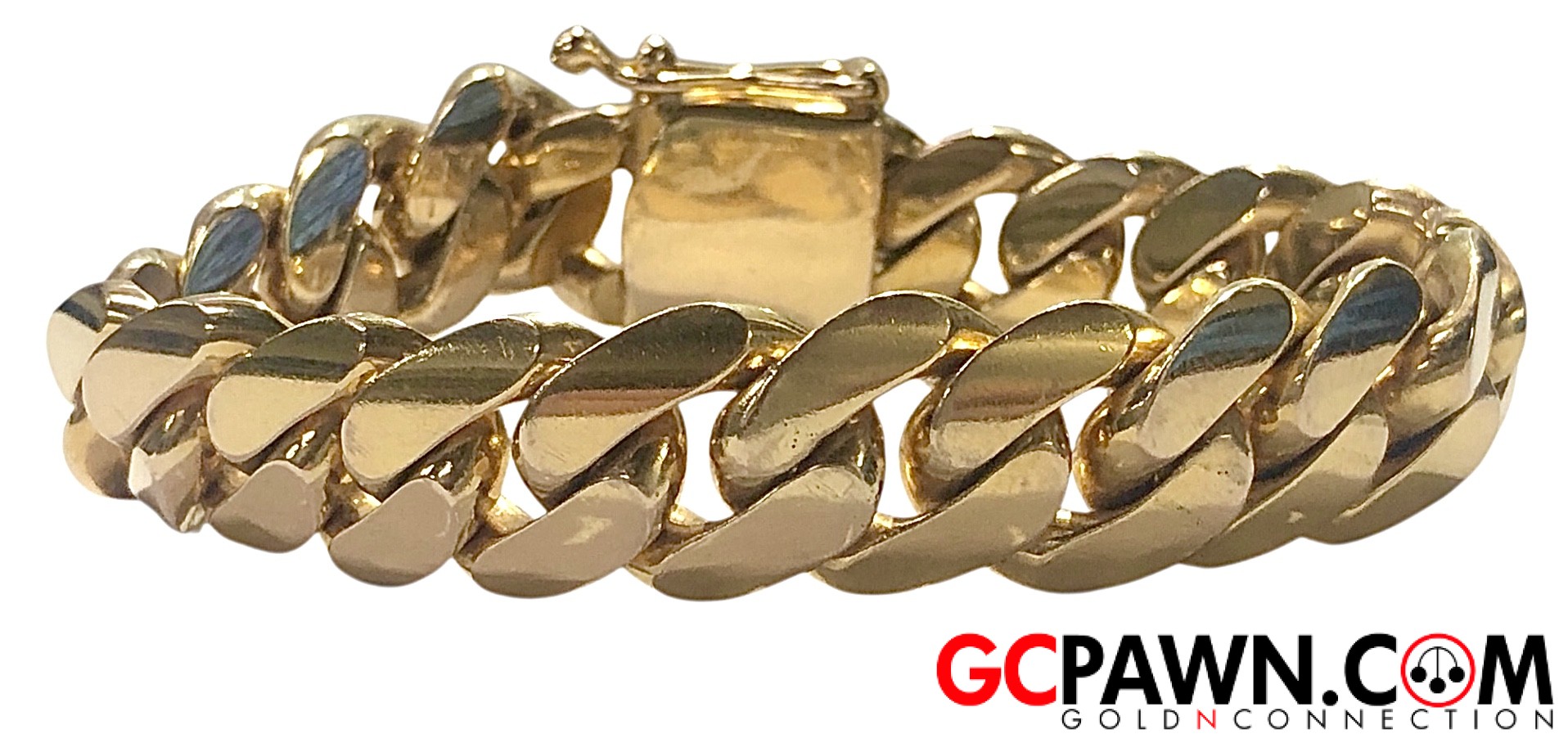View product details for Unisex Bracelet 10kt Yellow Gold 