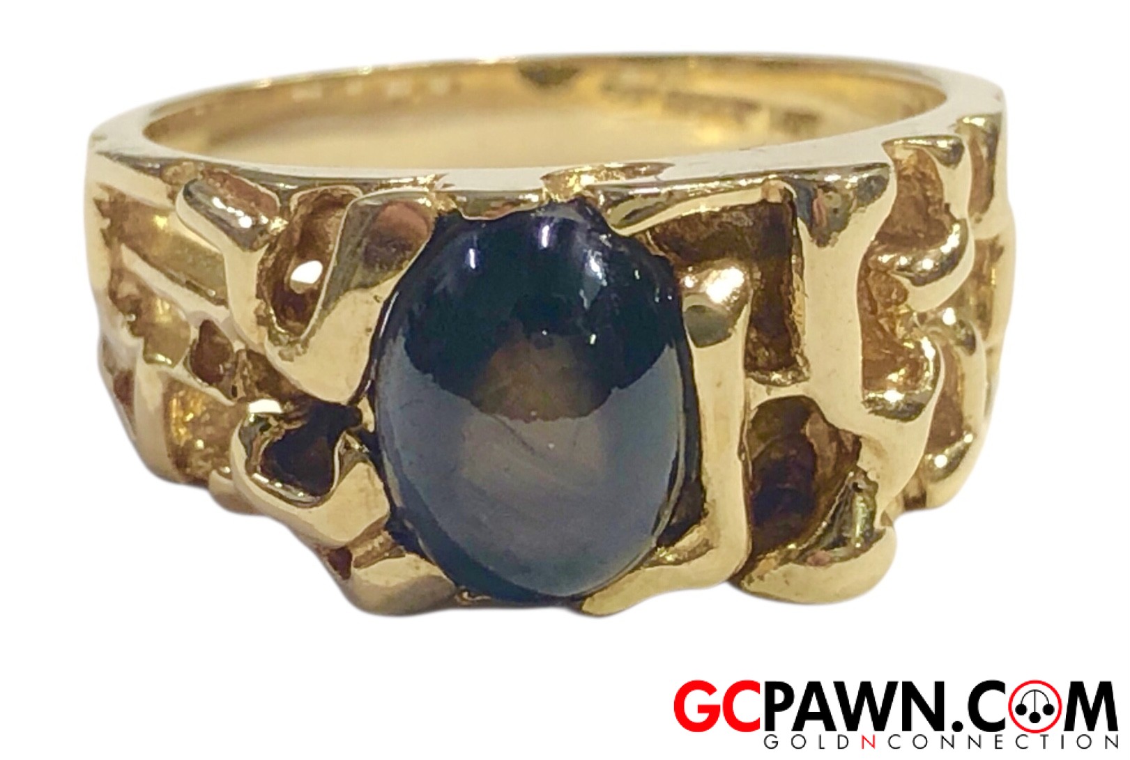 View product details for Men's Fashion Ring 14kt Yellow Gold 