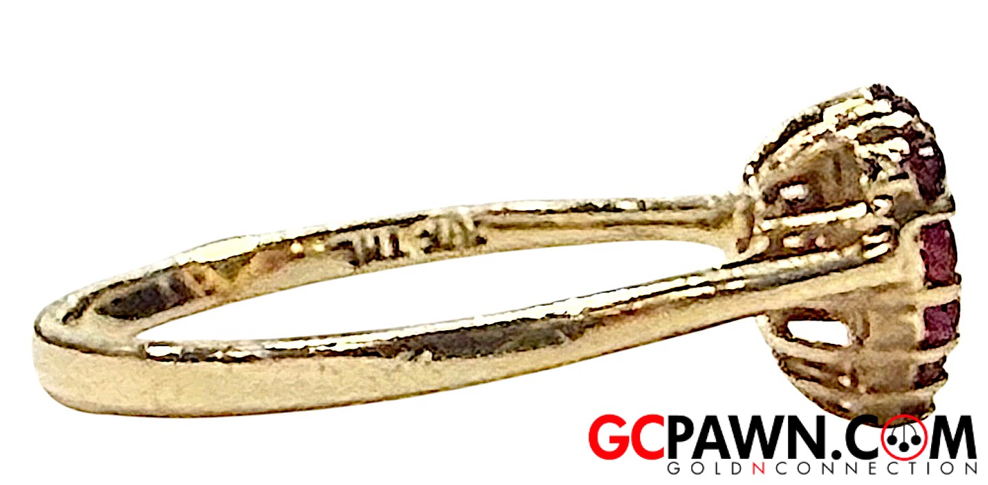 Women's Fashion Ring 10kt Yellow Gold 