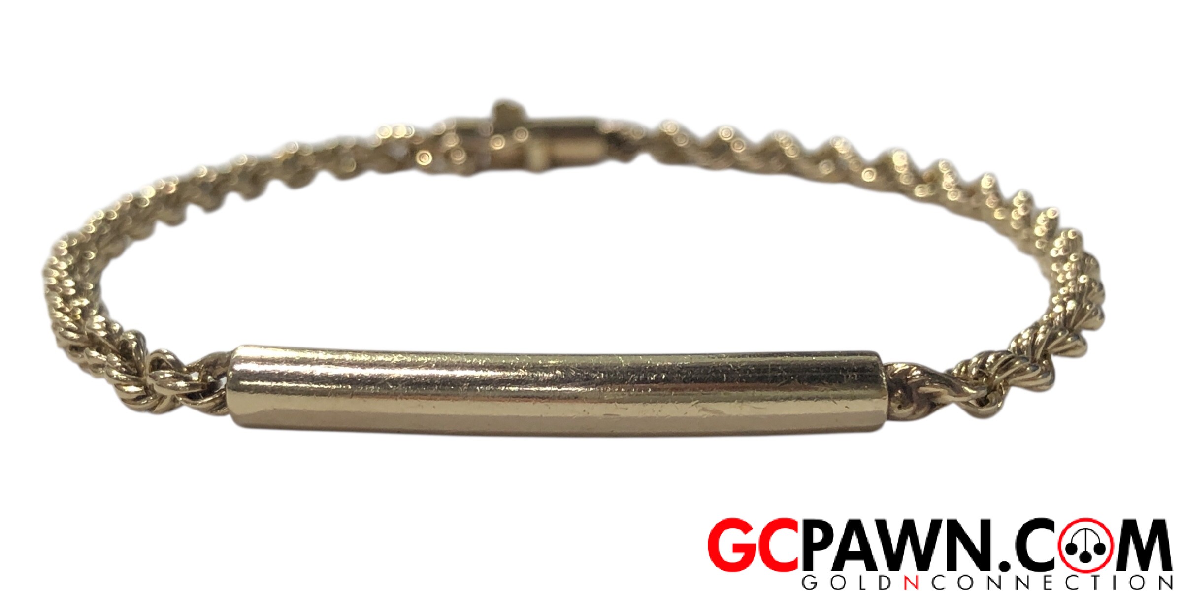 View product details for Unisex Bracelet 14kt Yellow Gold 