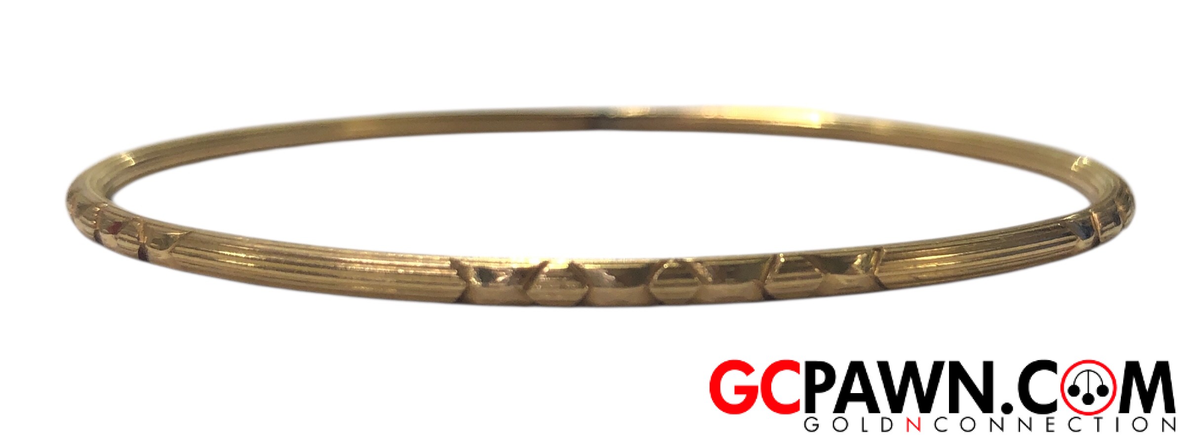 View product details for Women's Bangle 18kt Yellow Gold 