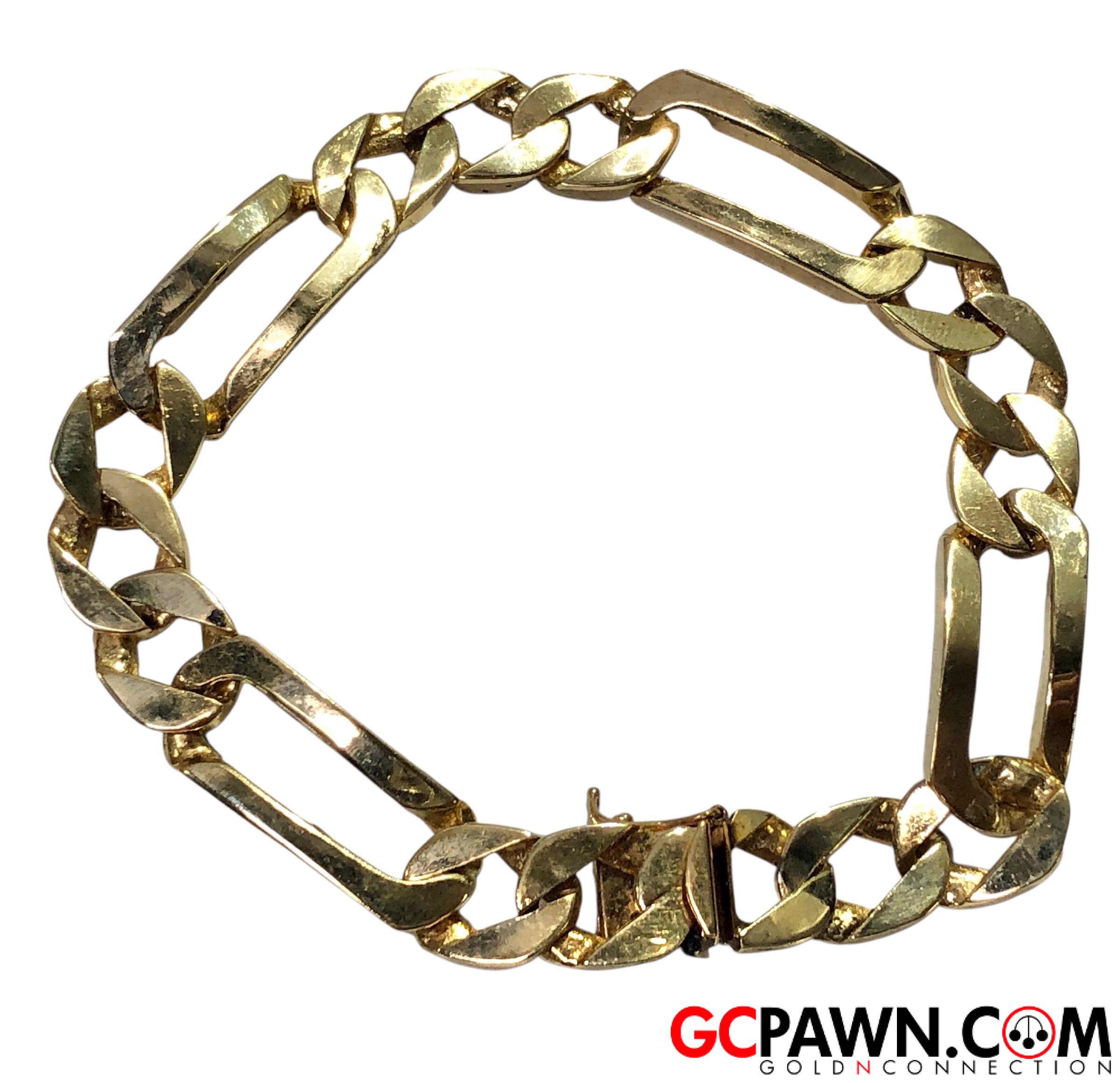 View product details for Unisex Bracelet 14kt Yellow Gold 