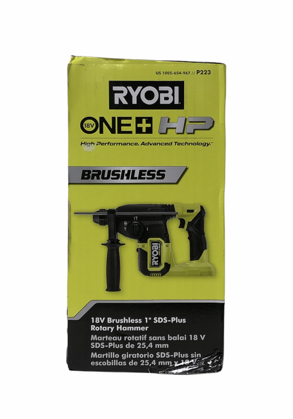 Ryobi Cordless hand tools P223