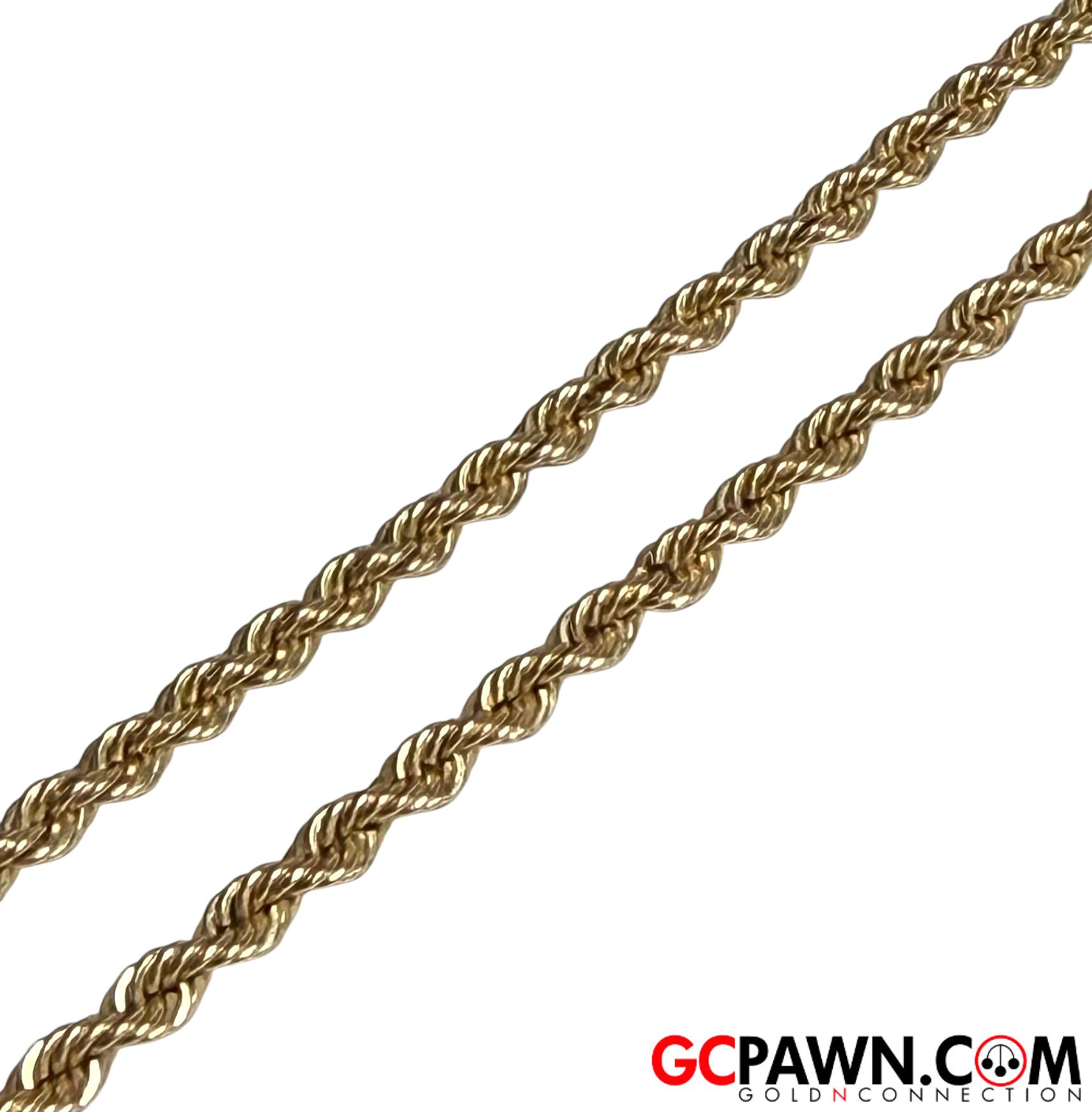 View product details for Unisex Chain 14kt Yellow Gold 