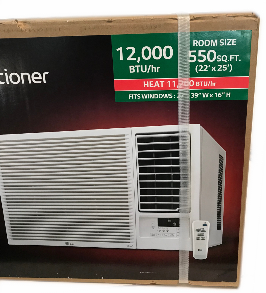 LG Air conditioner window unit LW1221HRSM