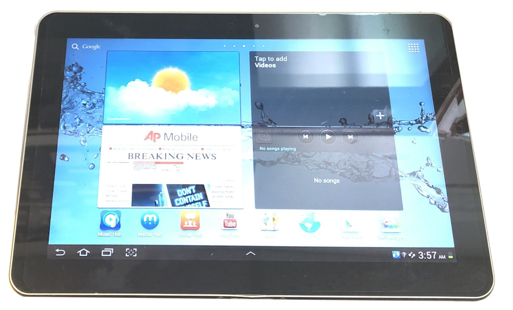 Samsung Tablet GTP7510