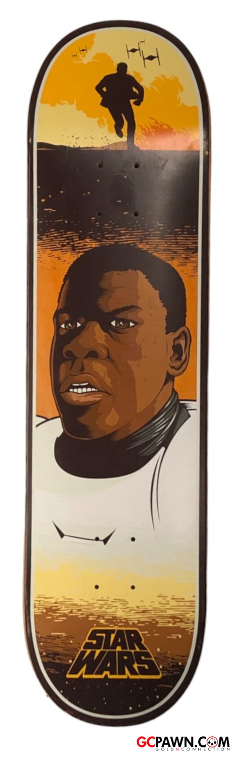 View product details for Santa Cruz - Skateboard - Star Wars Episode VII Finn 2016