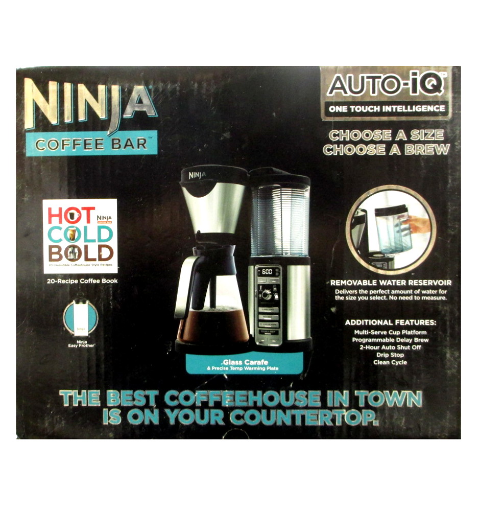 Ninja Coffee Bar Auto-IQ One Touch Intelligence Coffee Maker CF080