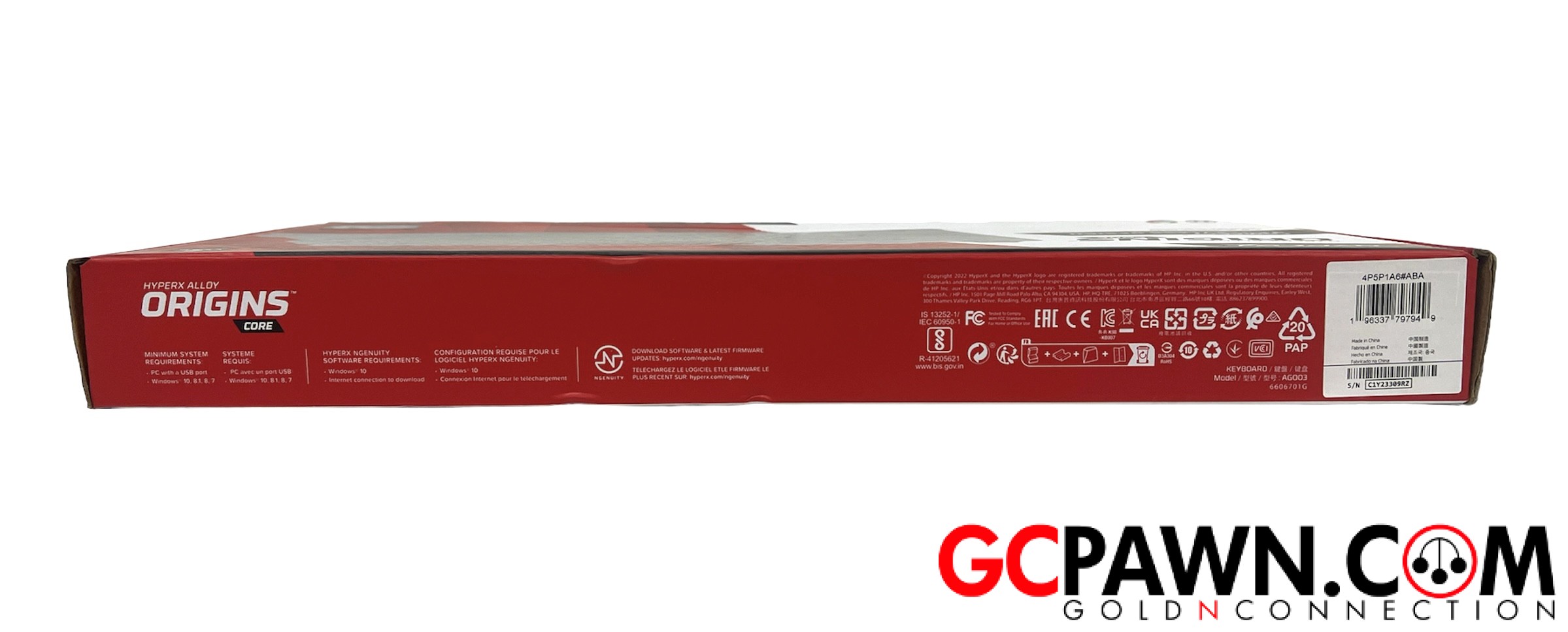 Hyperx keyboard ag003