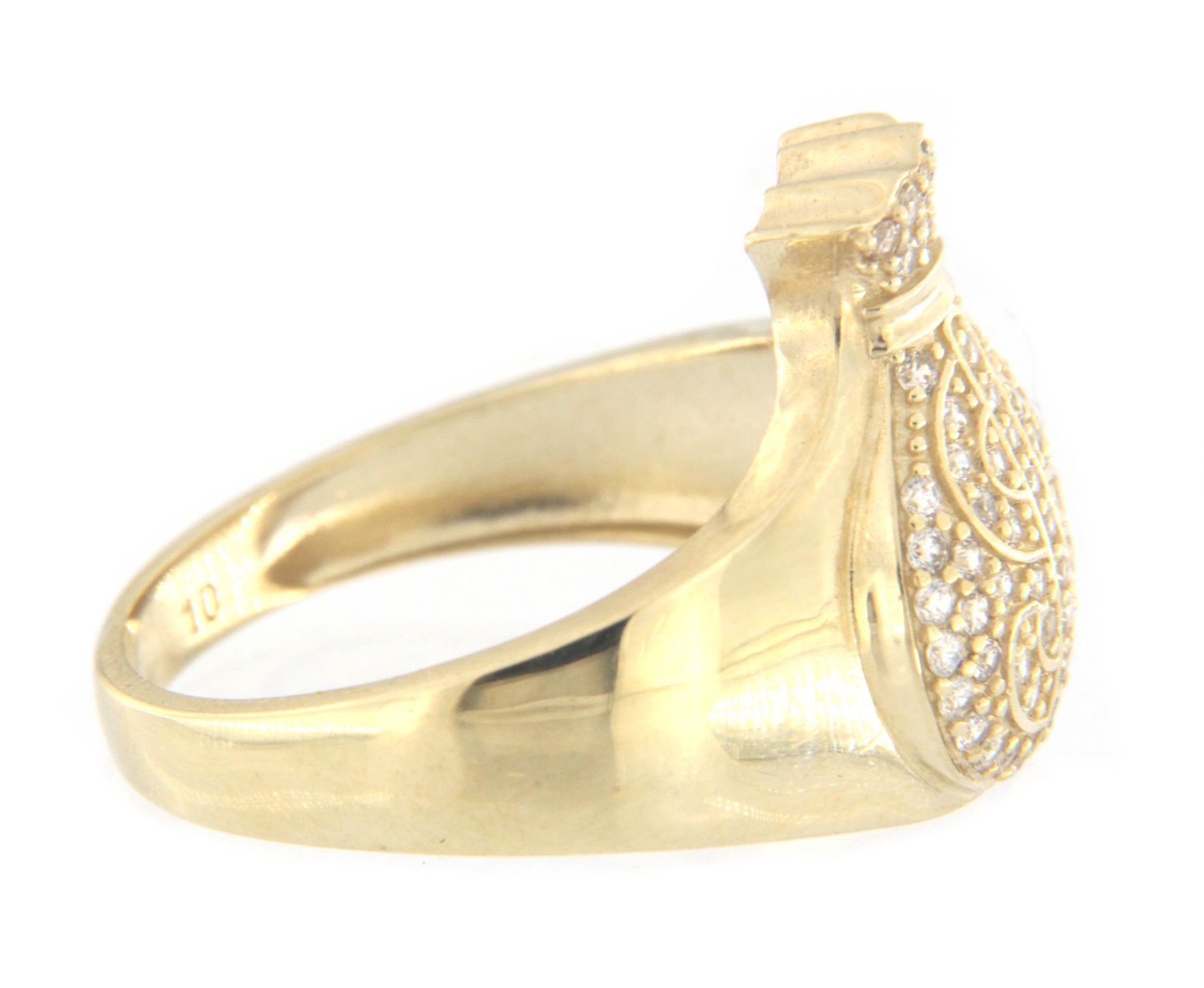 Money Bag Men's Cluster ring