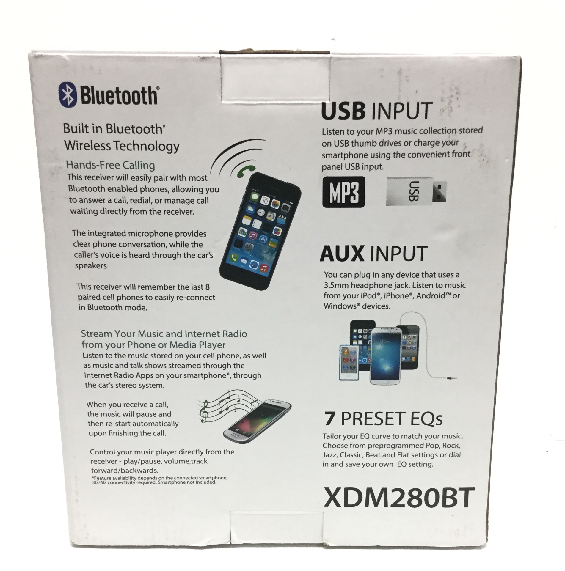 Dual Radio XDM280BT