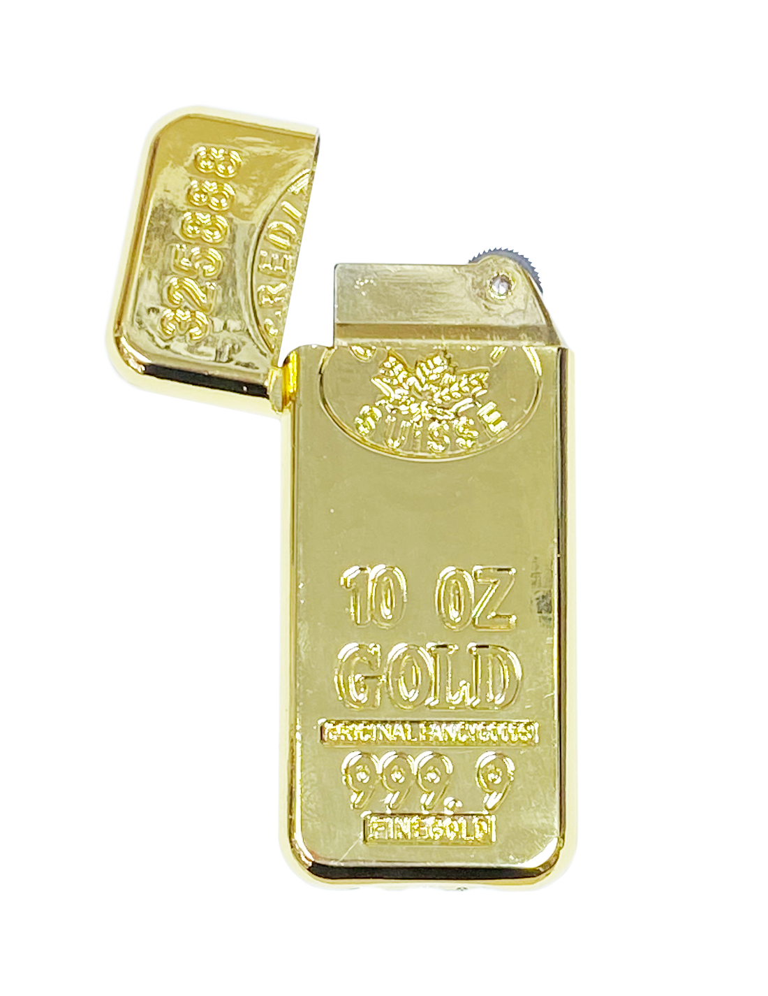 Credit Suisse Lighters 10 oz gold Lighter