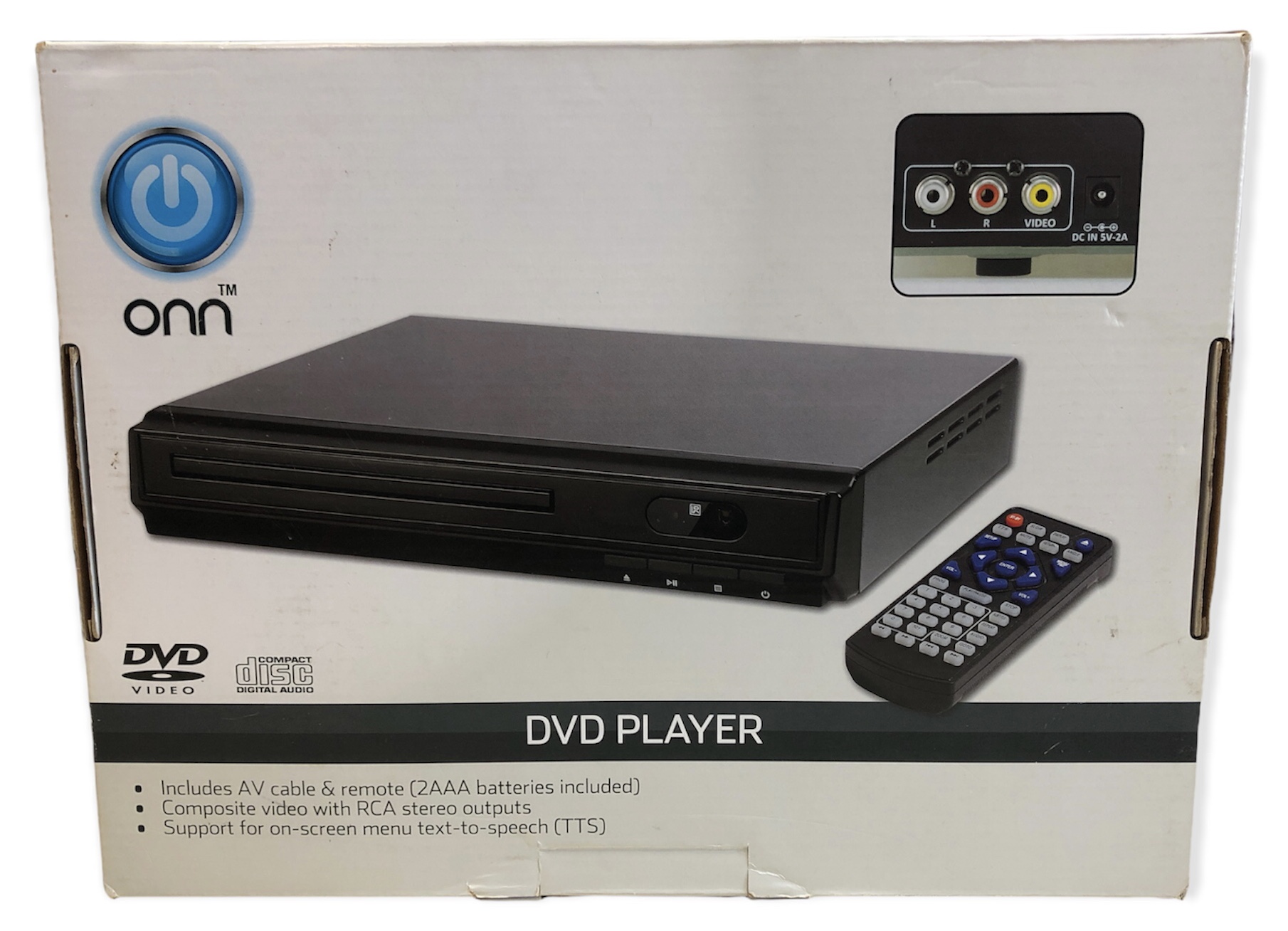 ONN DVD player ONB17DP001