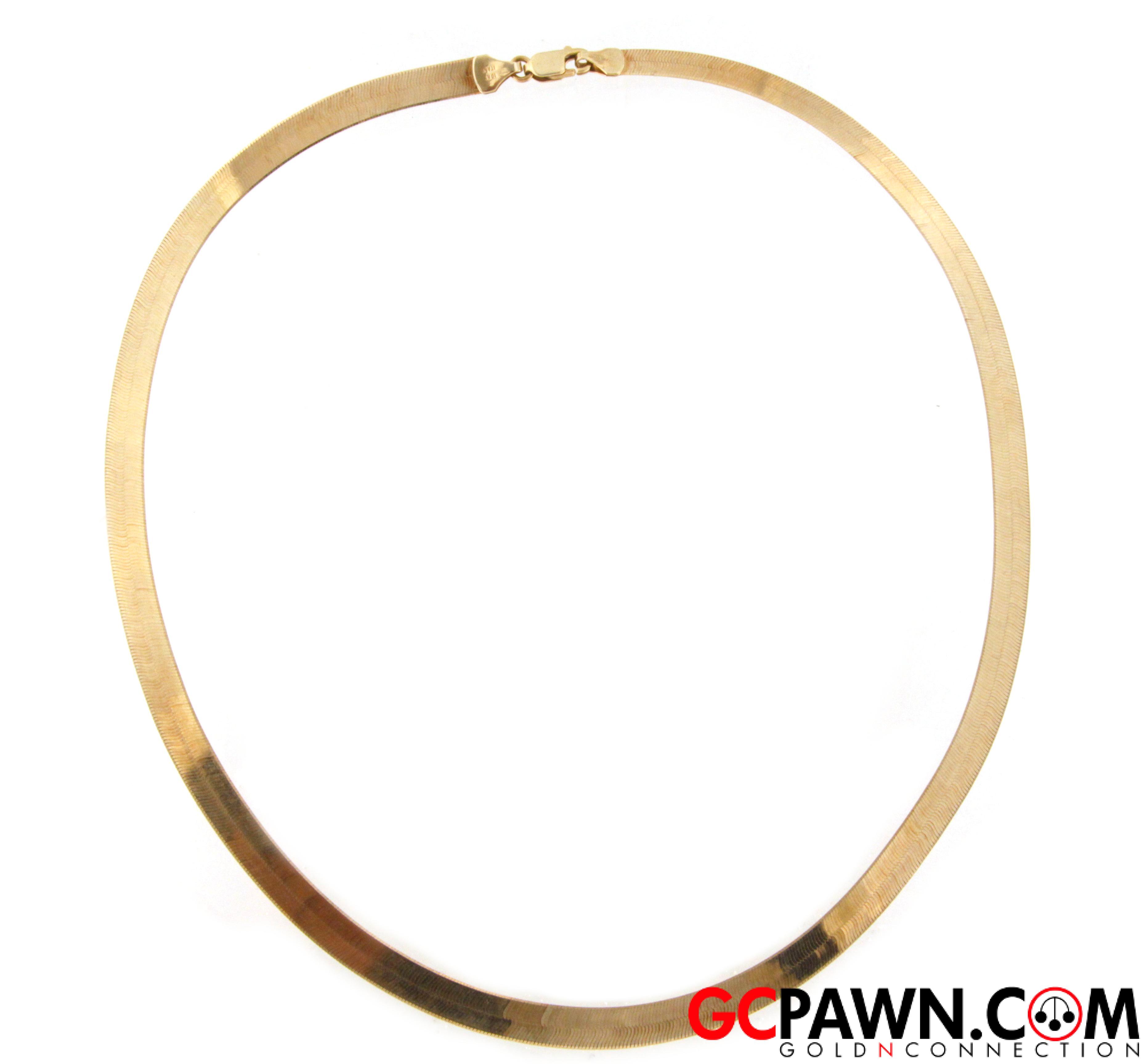 View product details for Women's Necklace 10kt Yellow Gold 