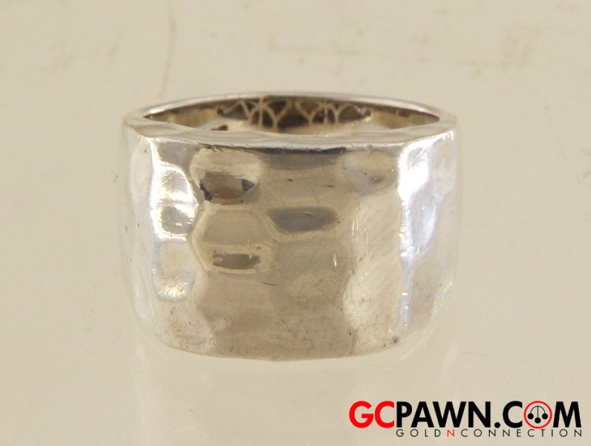 View product details for Unisex Fashion Ring .925 Silver 