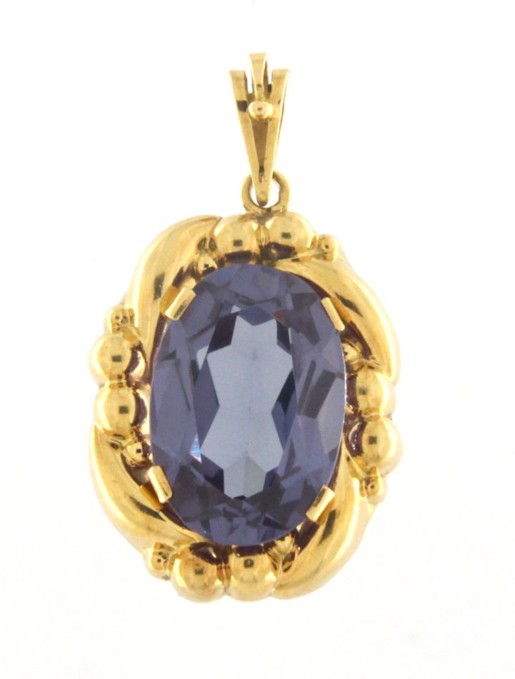 View product details for Women's Pendant 18kt Yellow Gold 