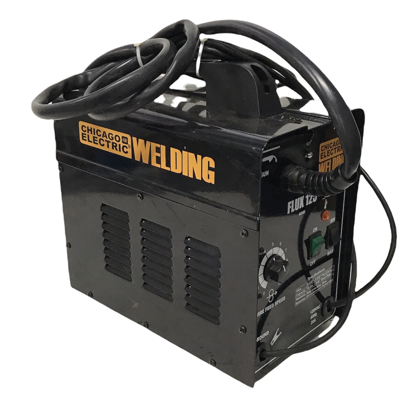 Chicago Electric Welding tool Flux 125 Welder 63582