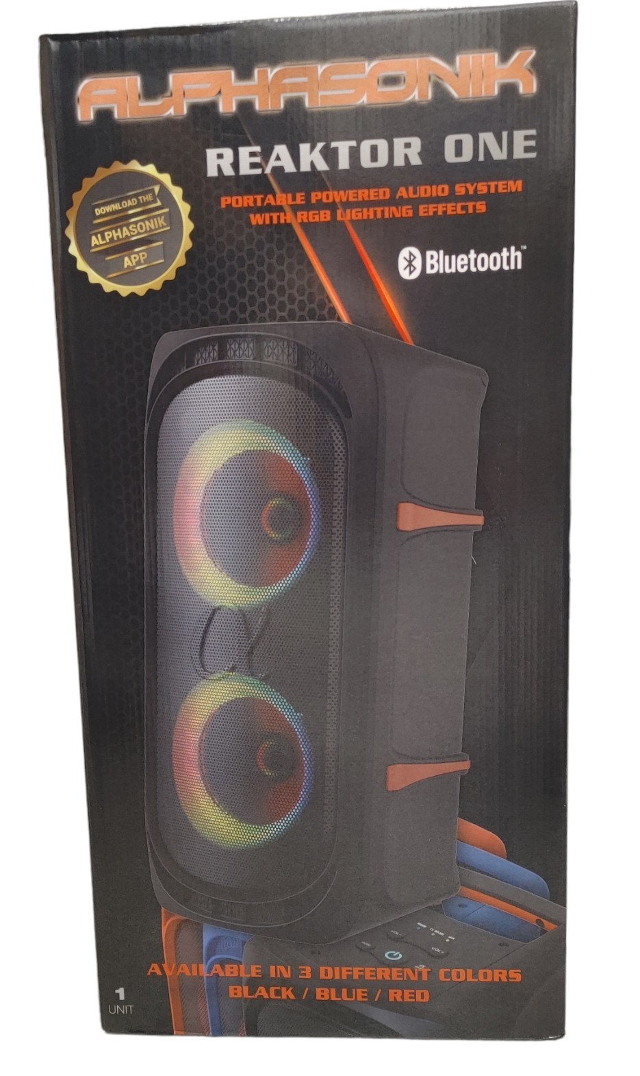 AlphaSonik Bluetooth speaker ReaktorOne