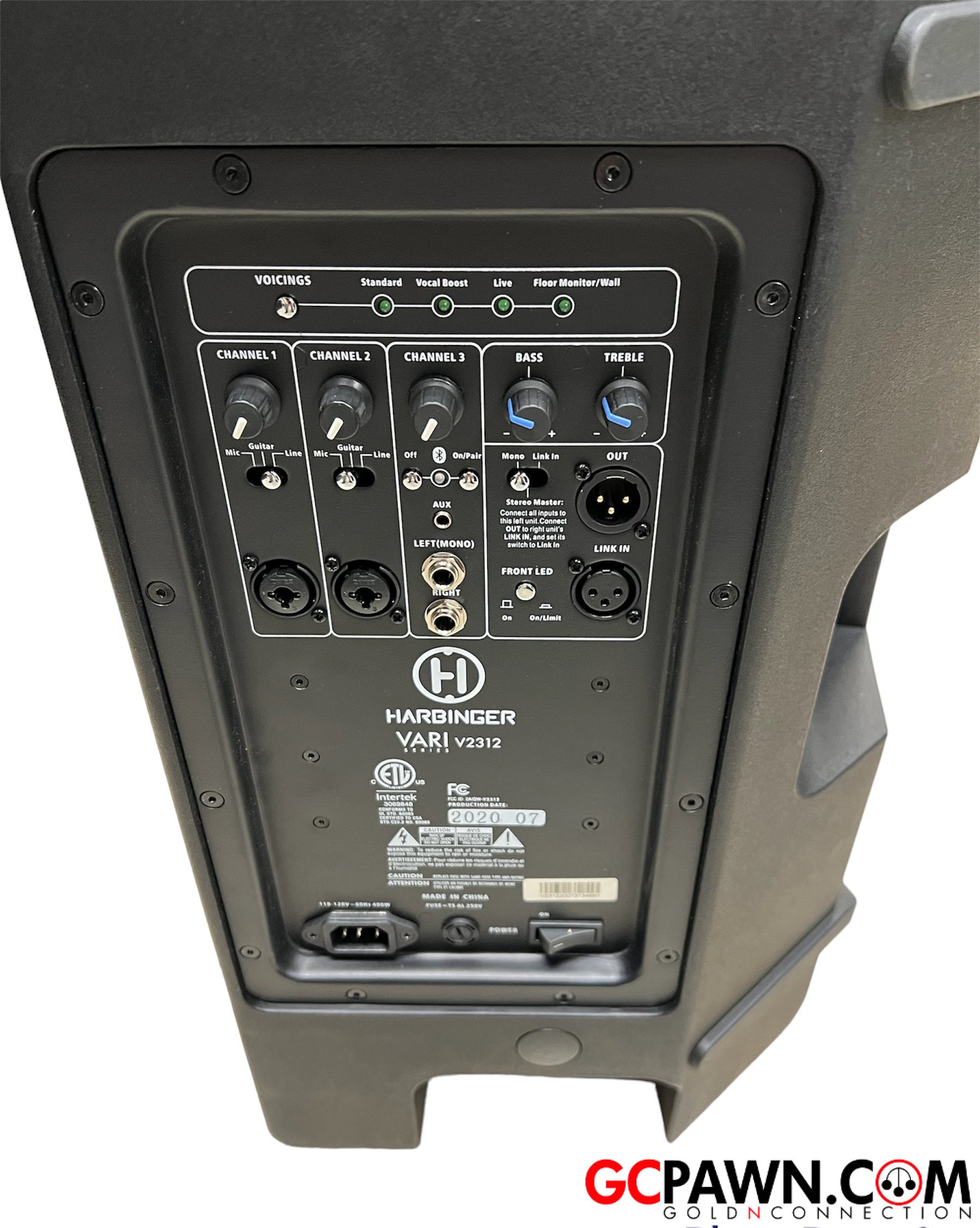 Harbinger shop powered speakers