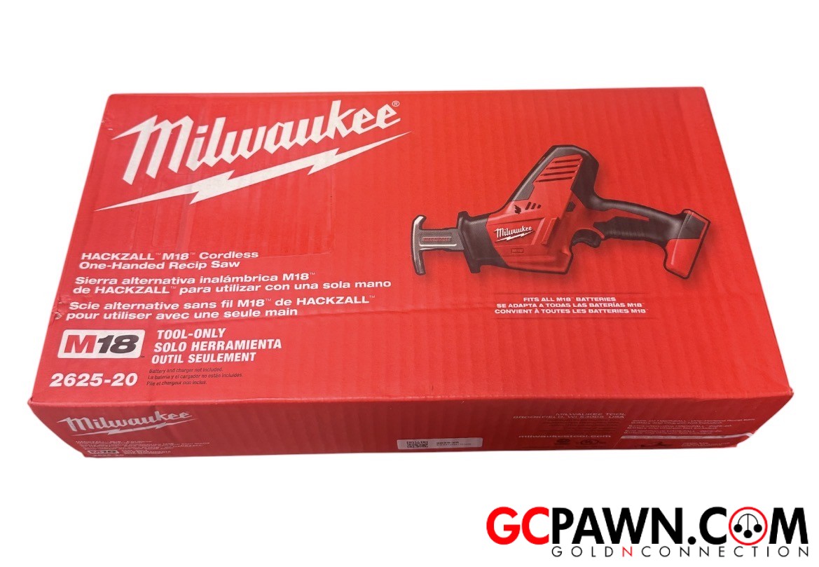 View product details for Milwaukee - Cordless hand tools - 2625-20 - M18 HACKZALL Reciprocating Saw