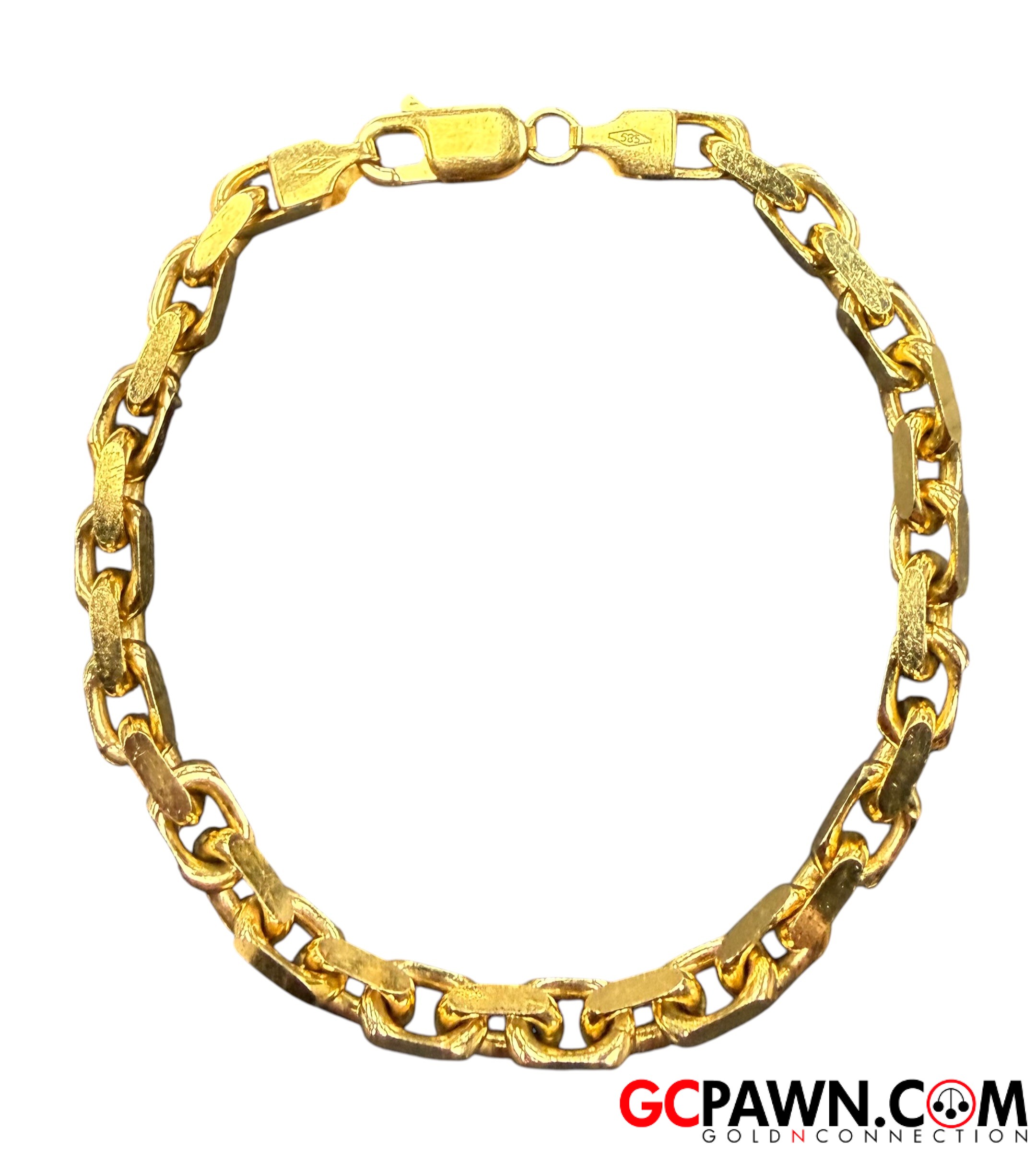 View product details for Unisex Bracelet 14kt Yellow Gold