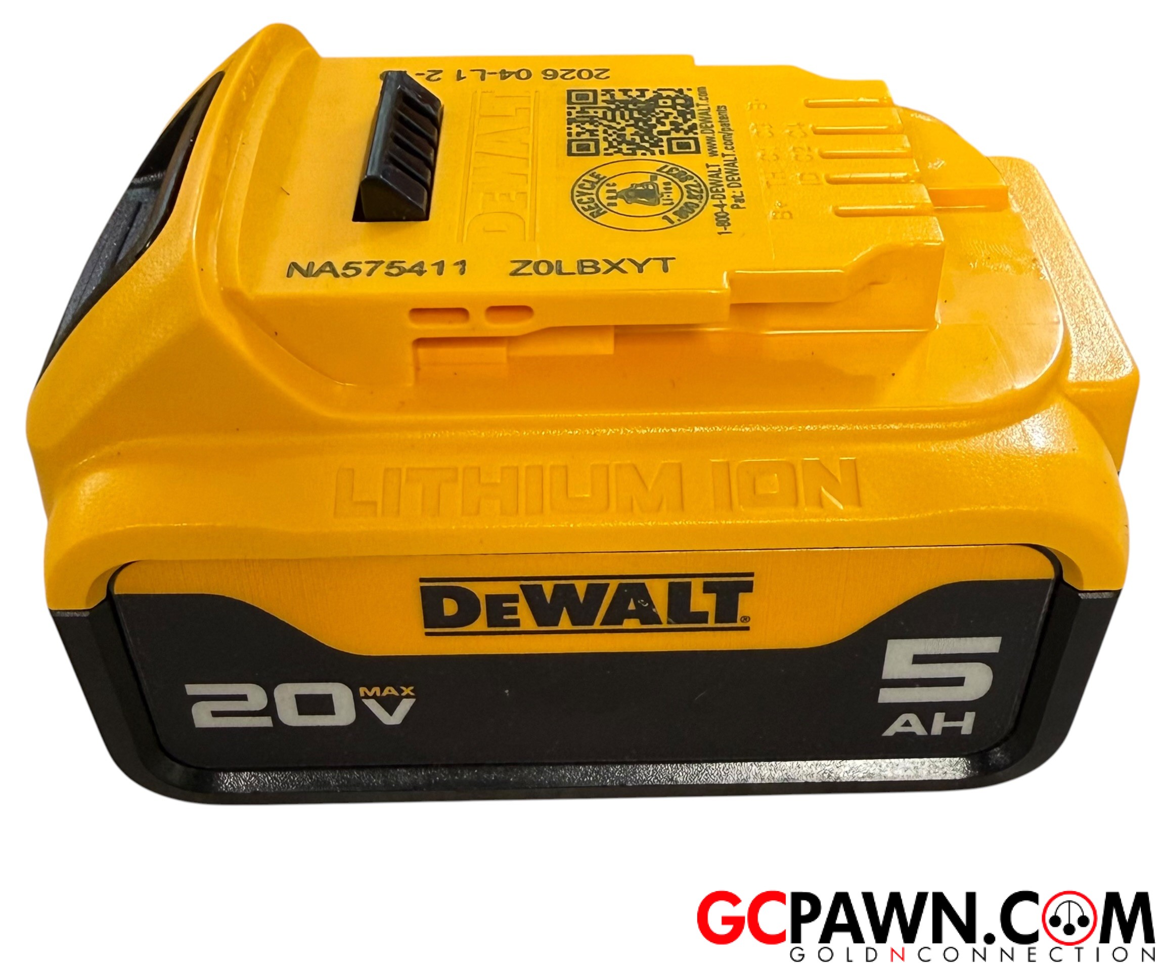 View product details for Dewalt - Cordless hand tools - DCB205 - 20V MAX XR 5Ah Li-Ion Battery