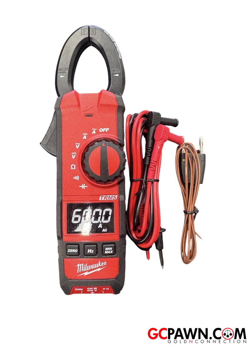 View product details for Milwaukee - Electrician tools - 2237-20 - AC/DC Digital Clamp Meter