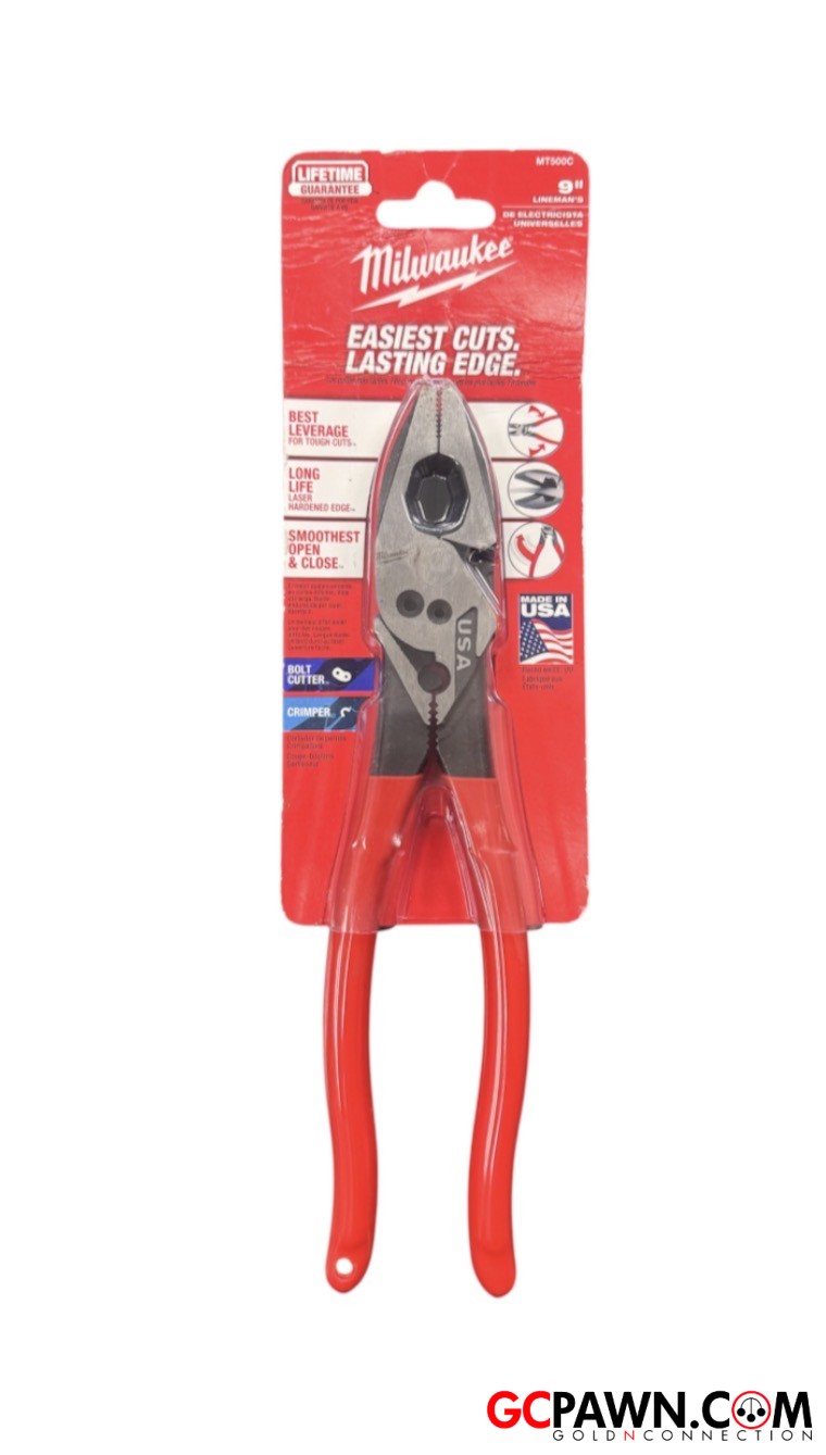 View product details for Milwaukee - Loose hand tools - MT500C - Lineman's Pliers