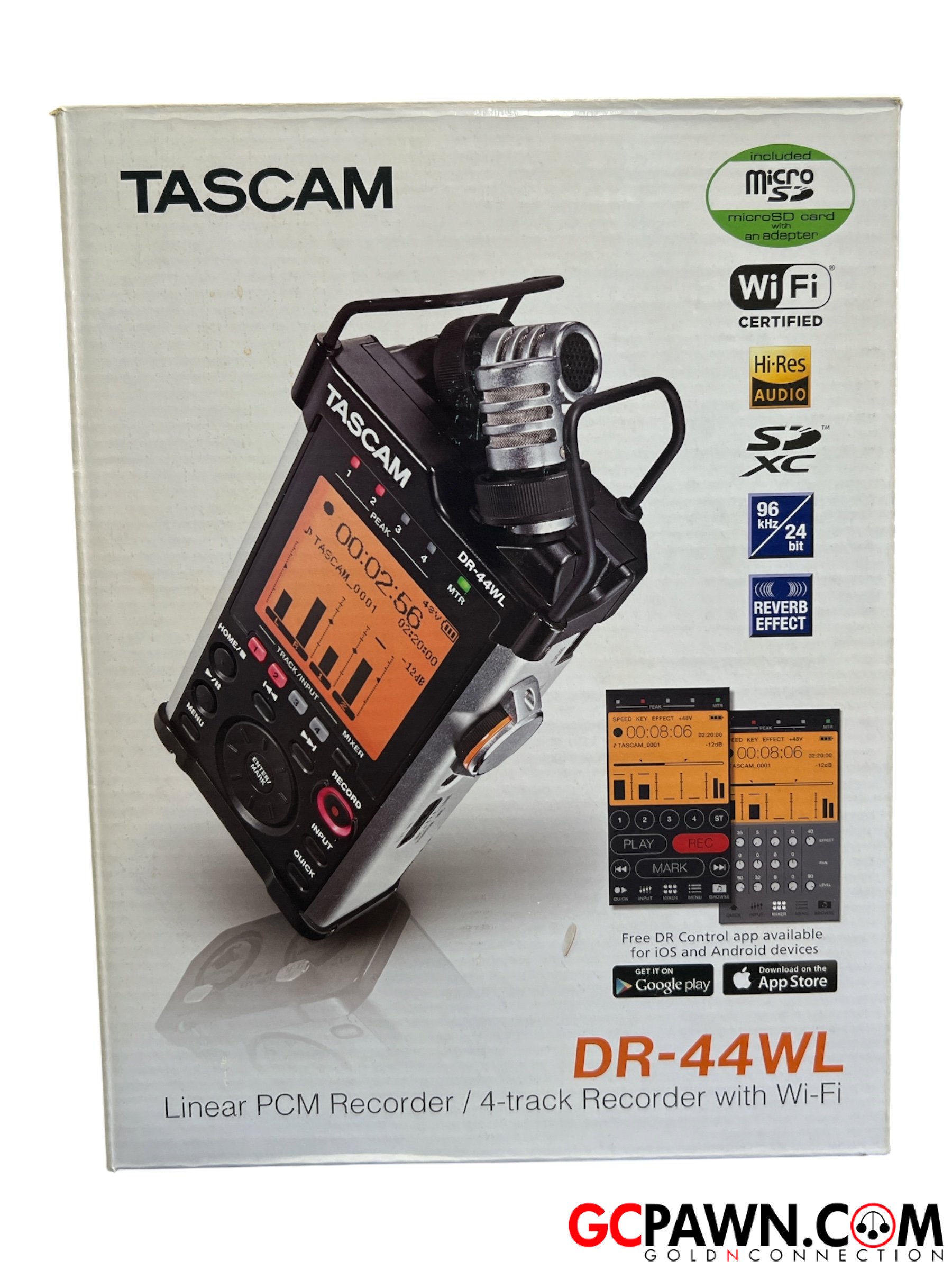 View product details for Tascam - Digital Recorder - DR-44WL - Linear PCM Recorder / MTR