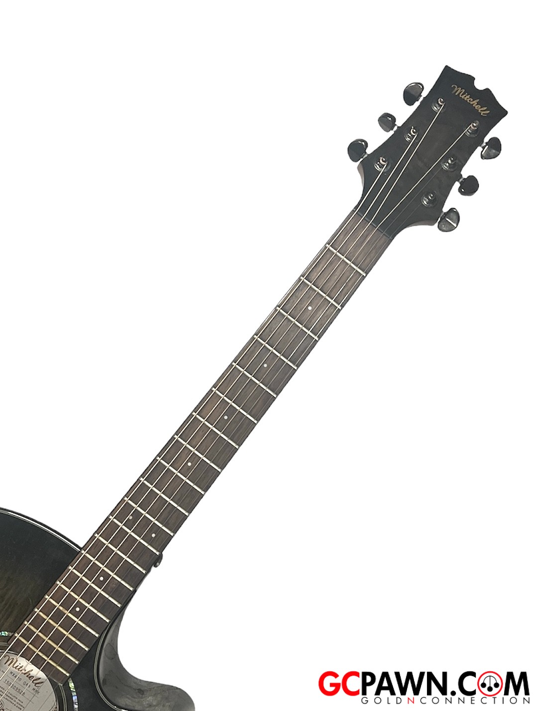 Mitchell MX420 QAB MBK Guitar - Acoustic electric-img-2