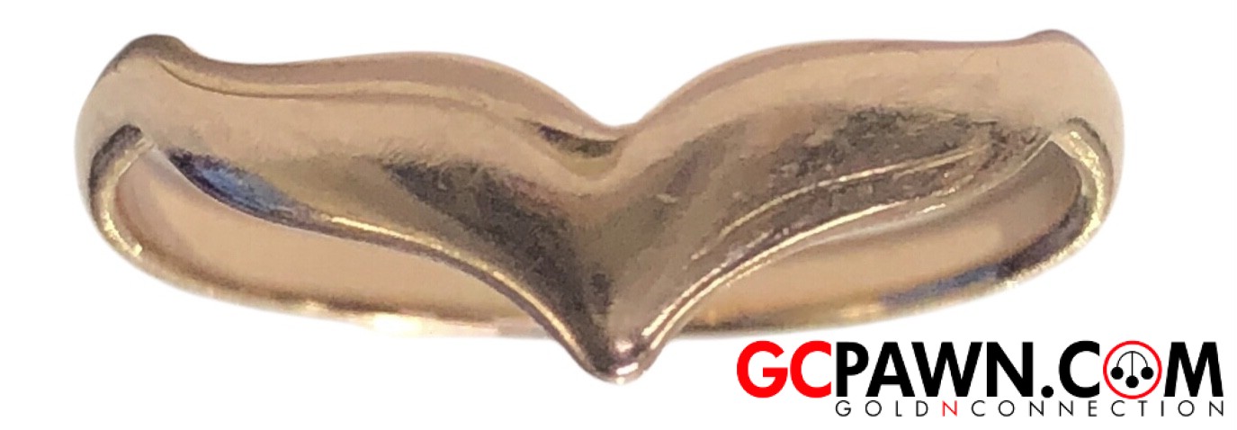 Women's Wedding band 14kt Rose Gold-img-0