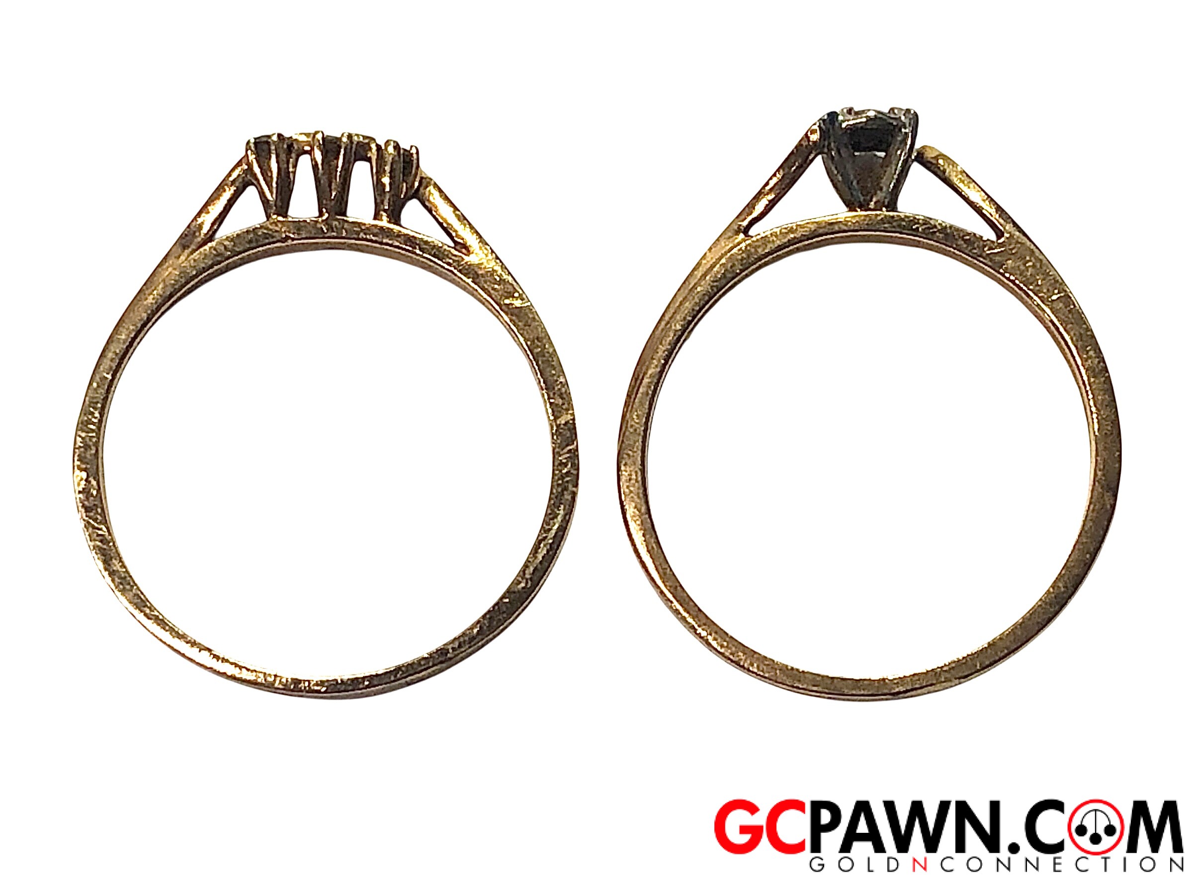 Women's Wedding set 14kt Yellow Gold-img-3