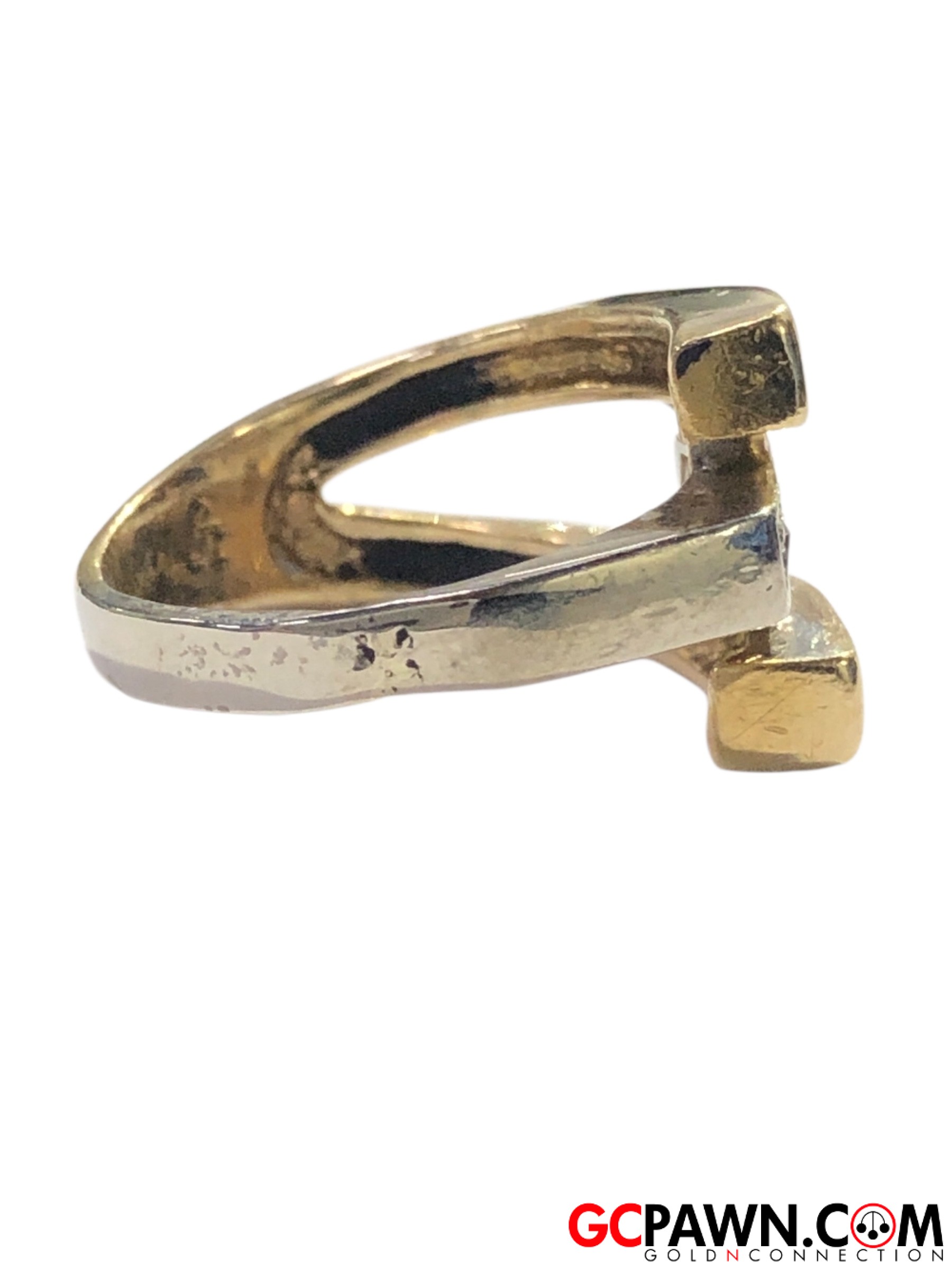 Diamond Women's Fashion Ring 14kt Yellow and White Gold-img-1