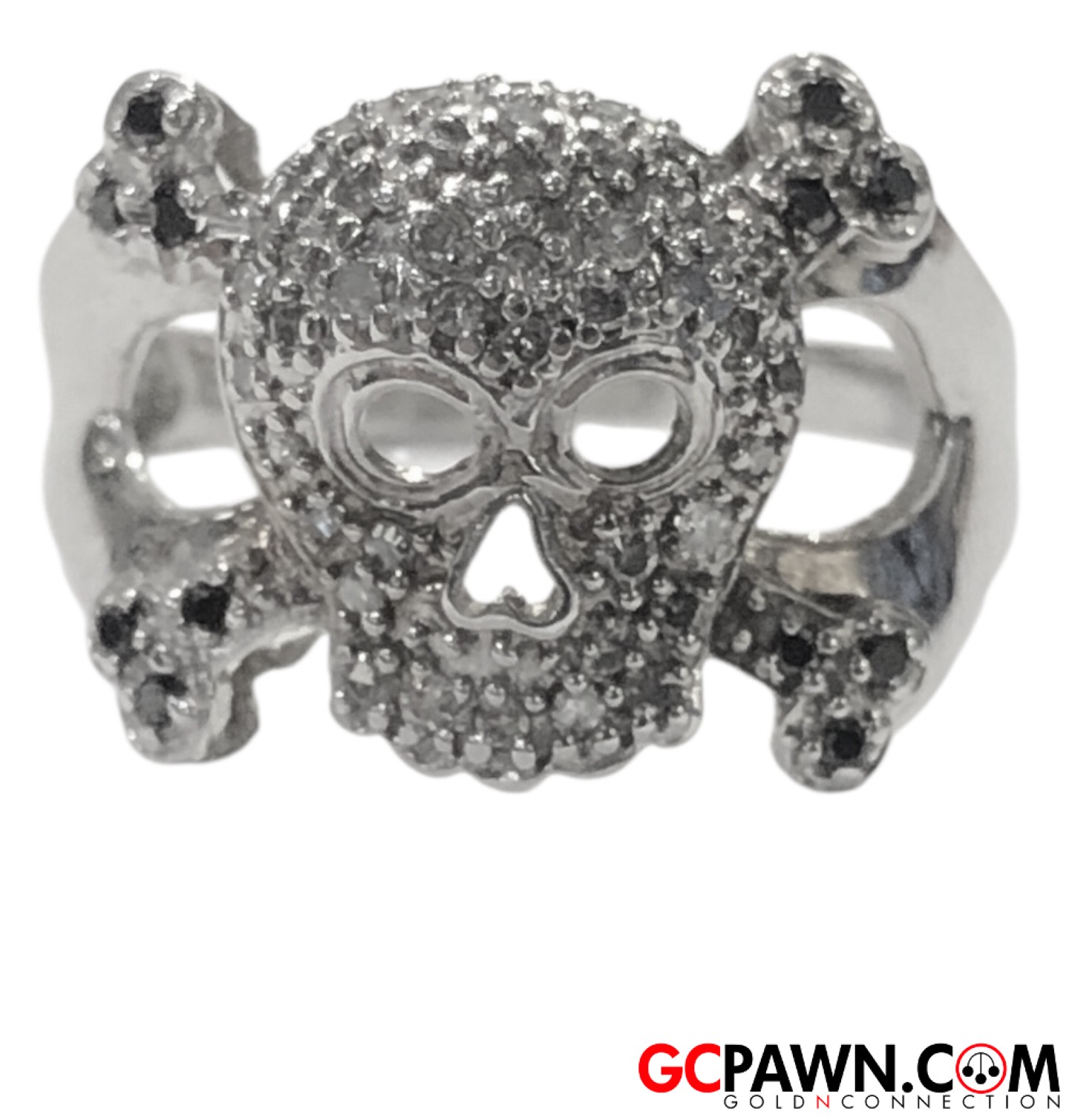 Unisex Fashion Ring 10kt White Gold-img-0